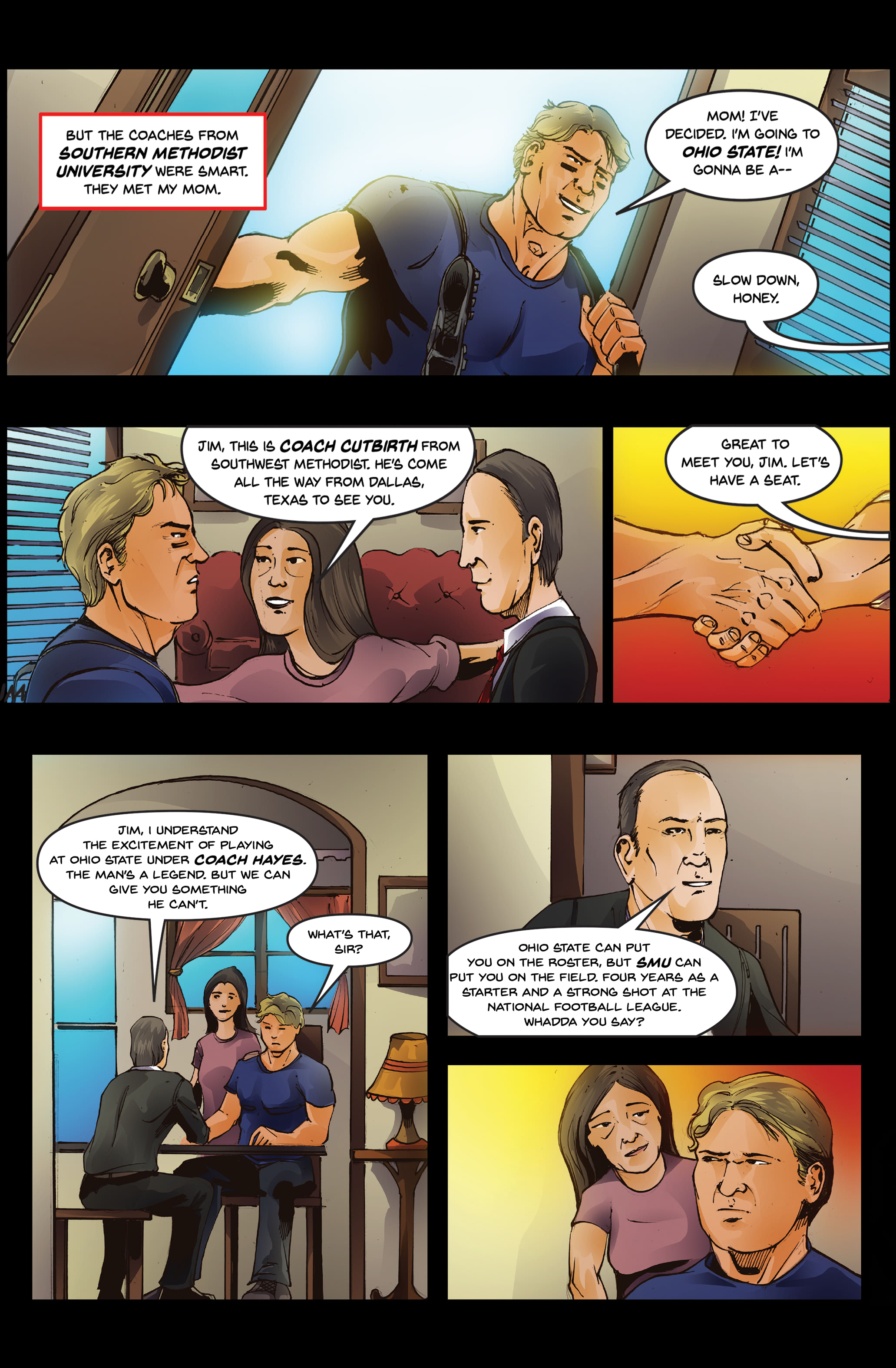 Read online Hacksaw Jim Duggan comic -  Issue #1 - 19
