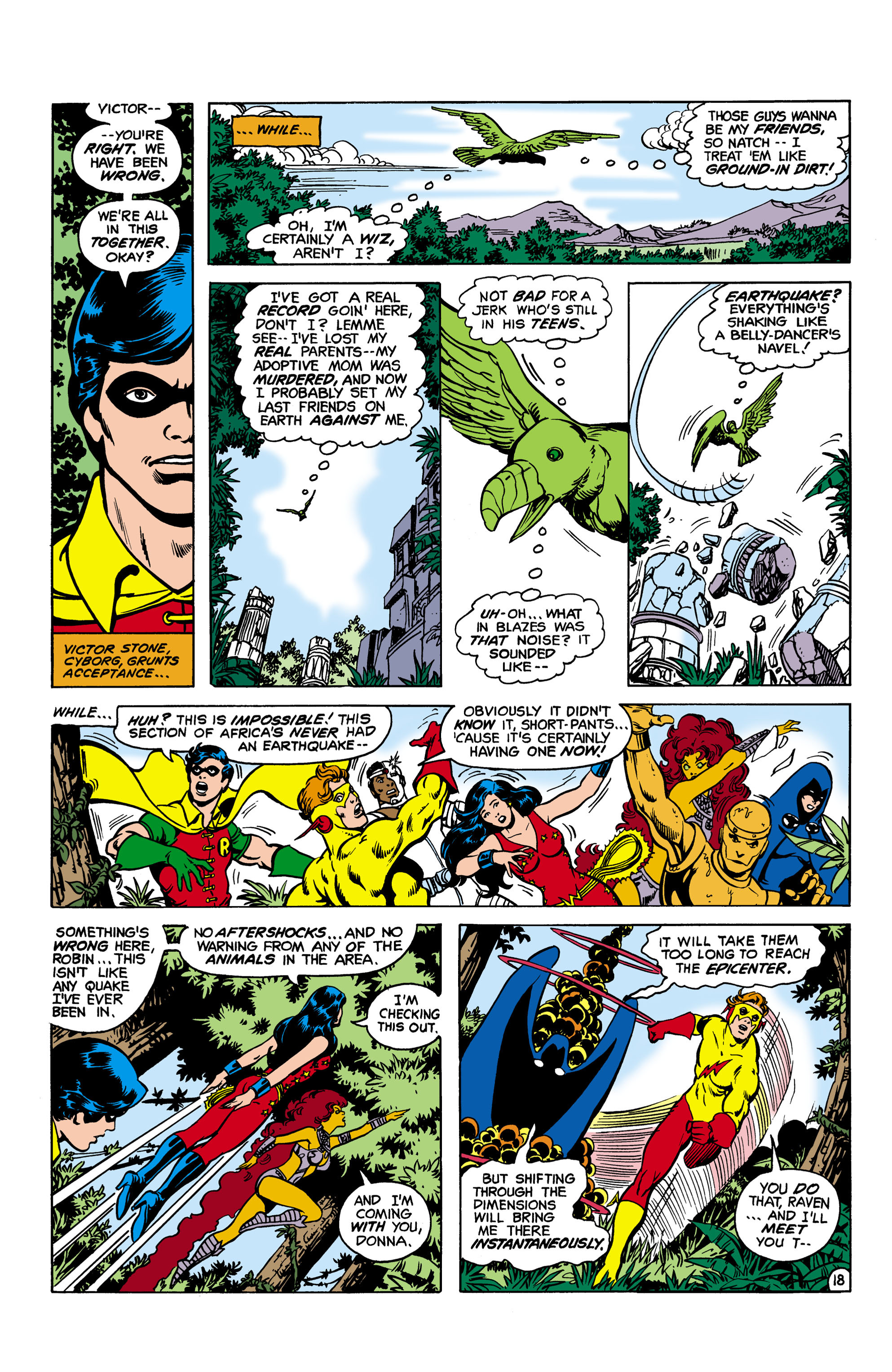 Read online The New Teen Titans (1980) comic -  Issue #14 - 19