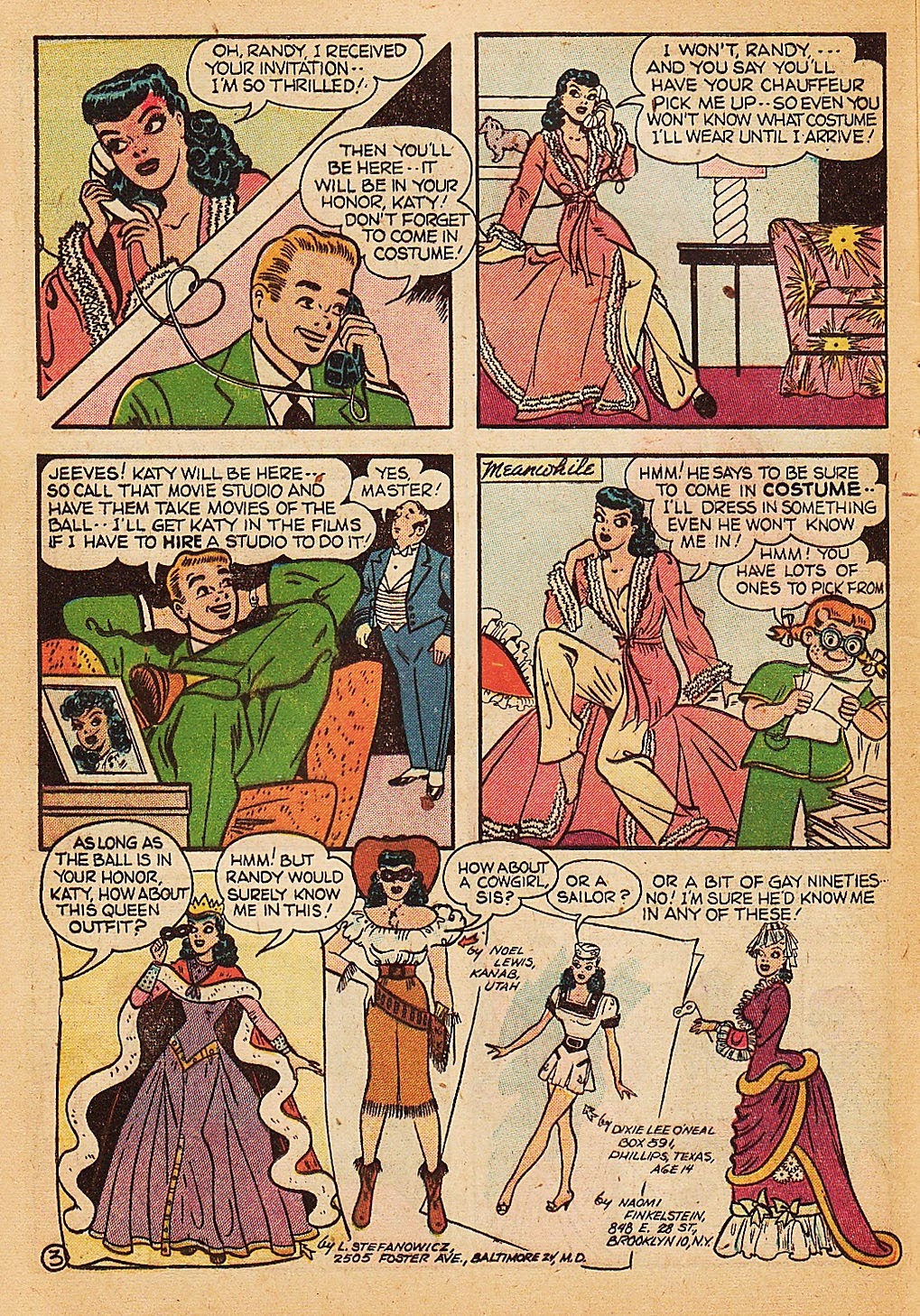 Read online Katy Keene (1949) comic -  Issue #2 - 13