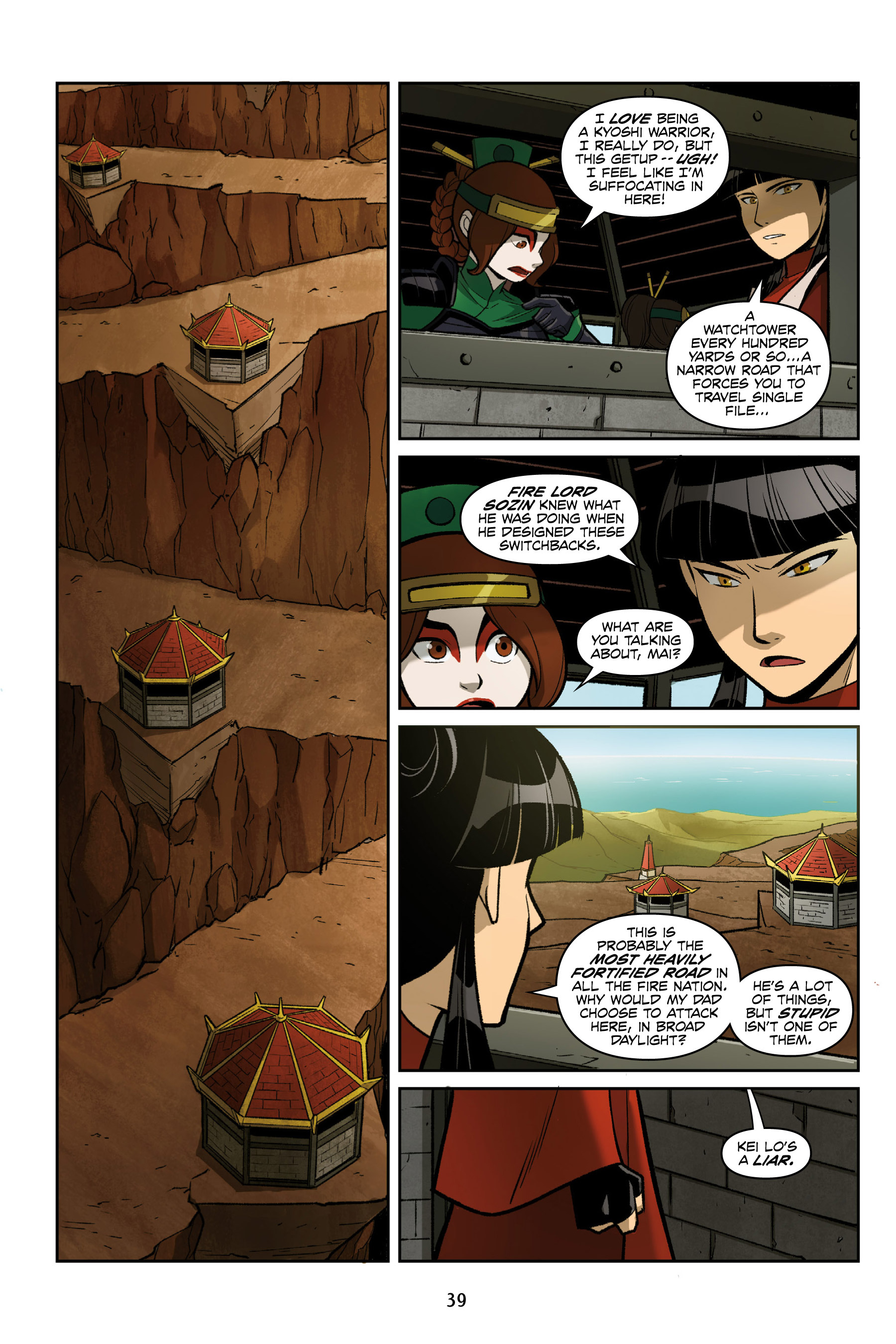 Read online Nickelodeon Avatar: The Last Airbender - Smoke and Shadow comic -  Issue # Part 1 - 39