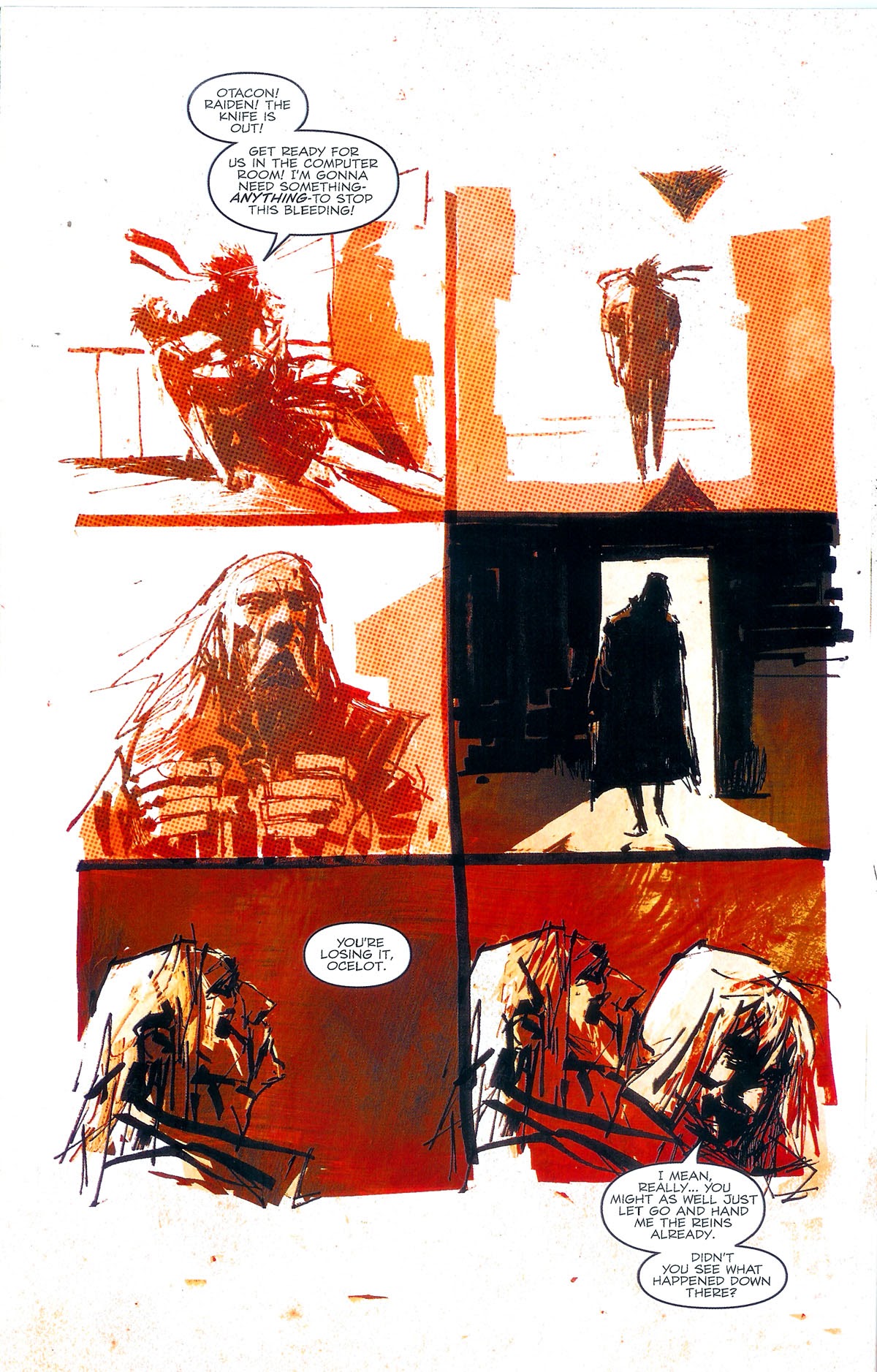 Read online Metal Gear Solid: Sons of Liberty comic -  Issue #8 - 17