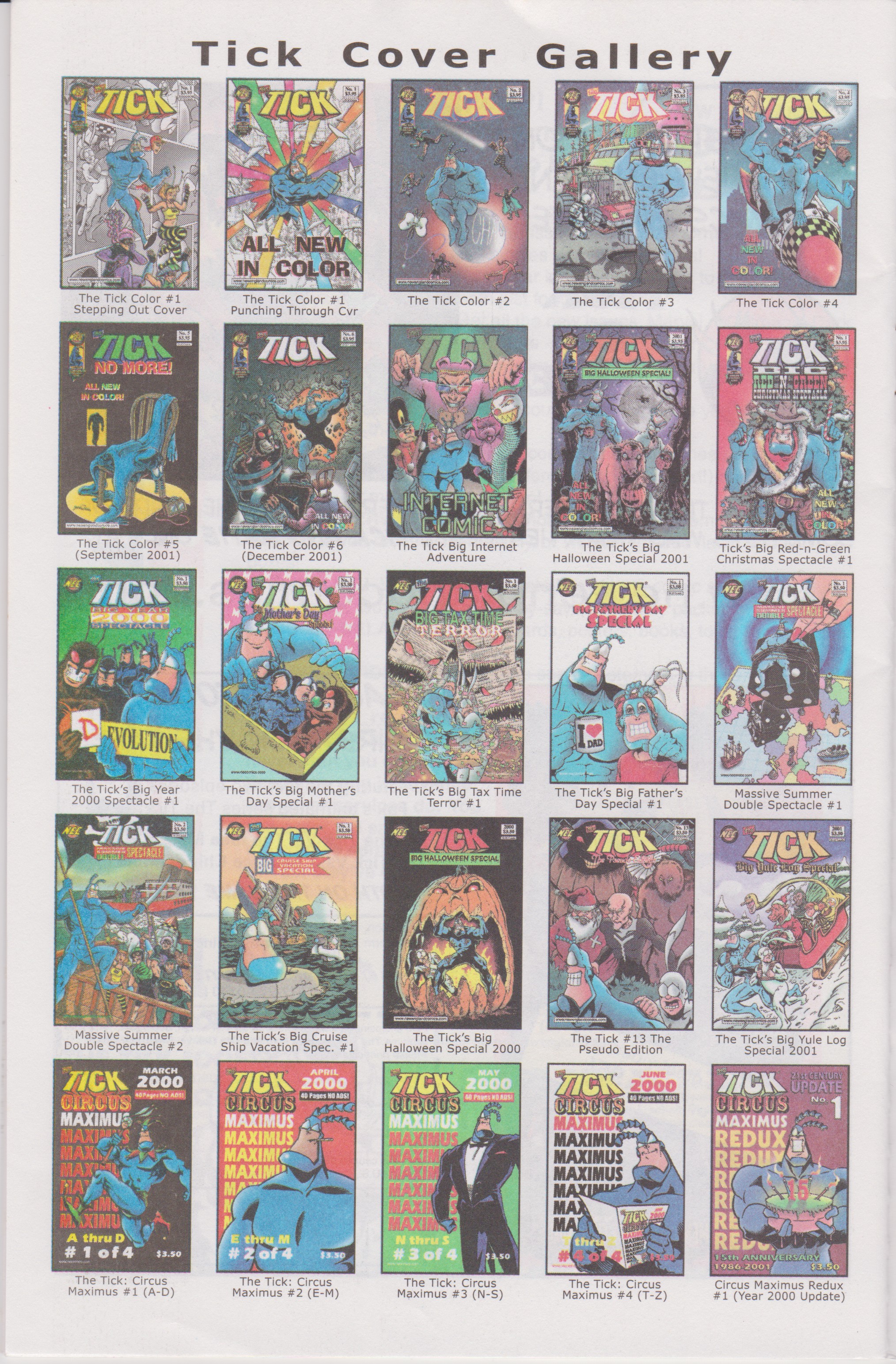 Read online The Tick Color comic -  Issue #5 - 30