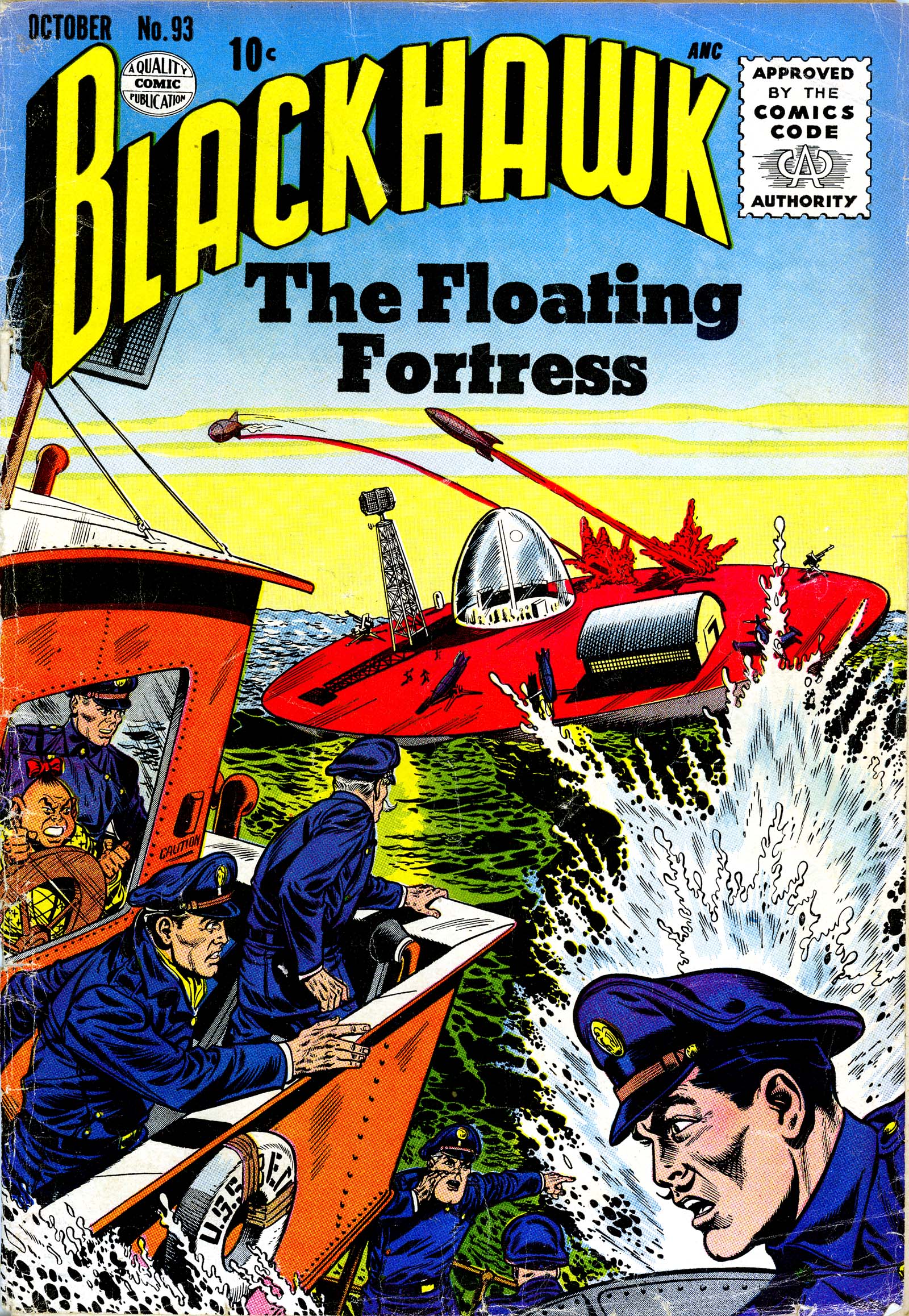 Read online Blackhawk (1957) comic -  Issue #93 - 1