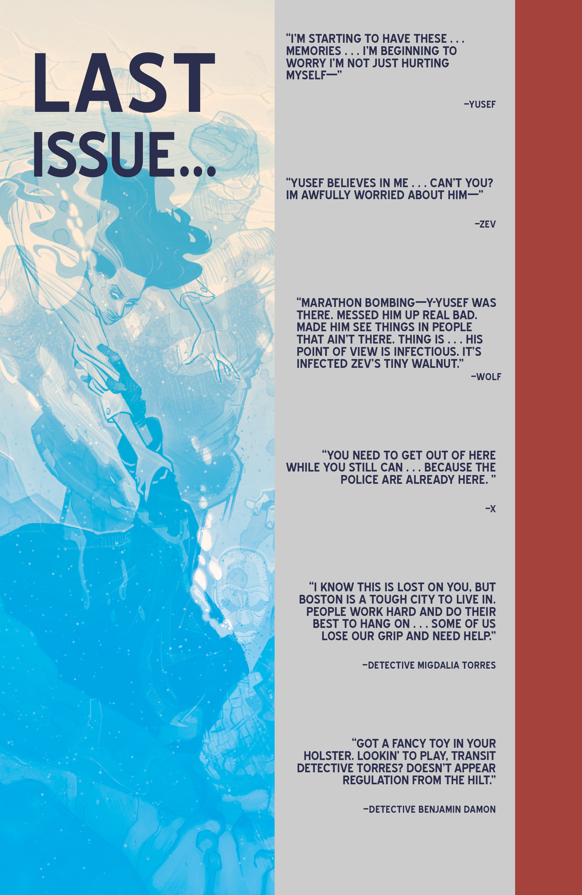 Read online Last Stop On the Red Line comic -  Issue #3 - 4