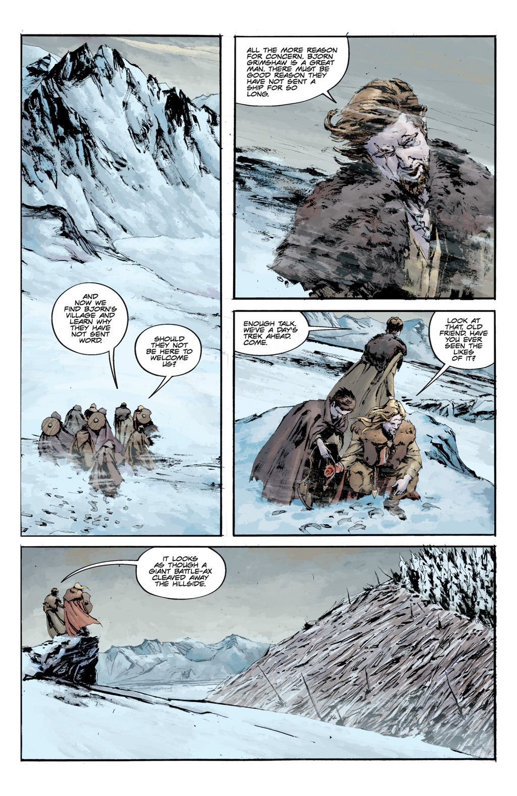 Read online The Thing: The Northman Nightmare comic -  Issue # Full - 6