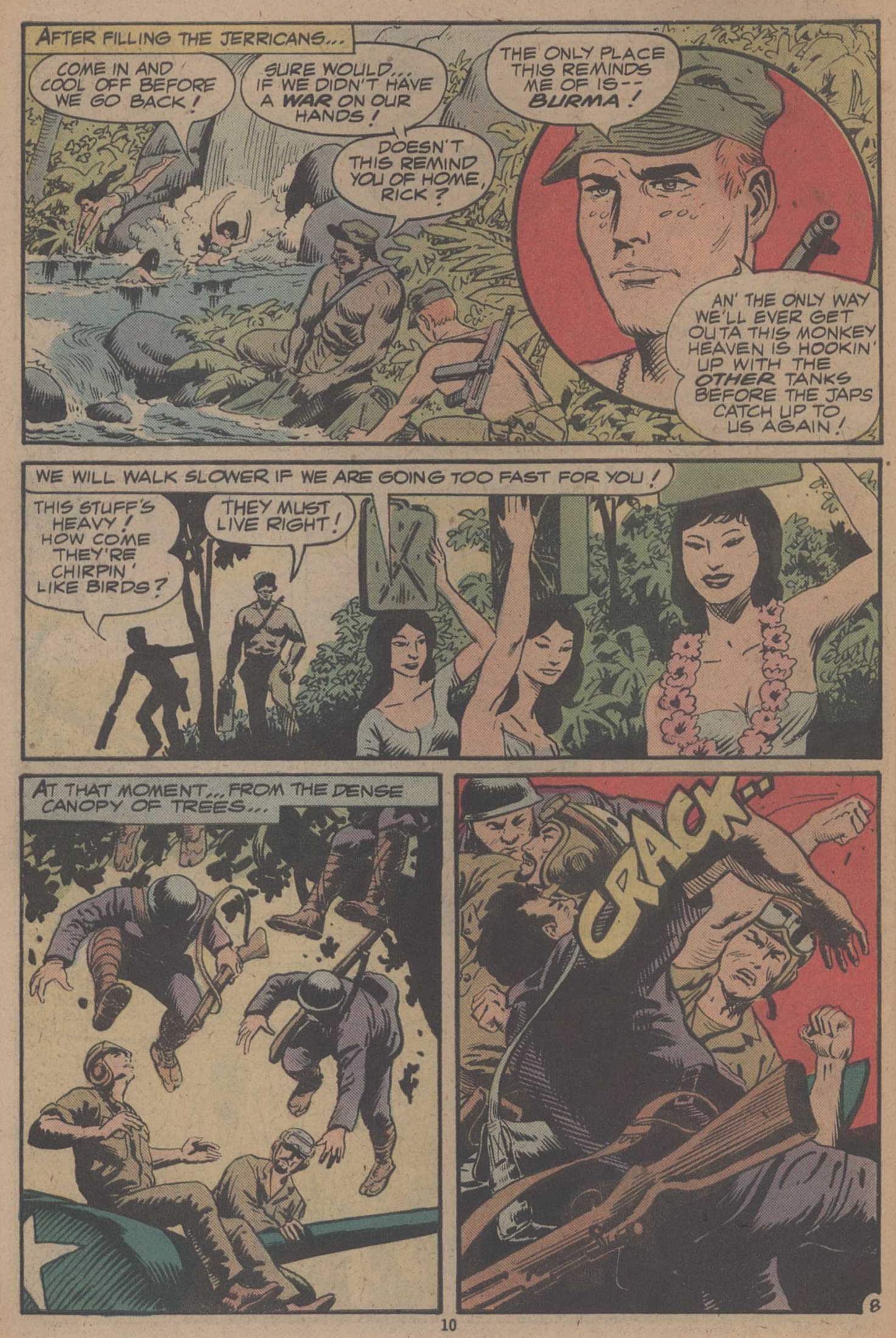 Read online G.I. Combat (1952) comic -  Issue #212 - 10