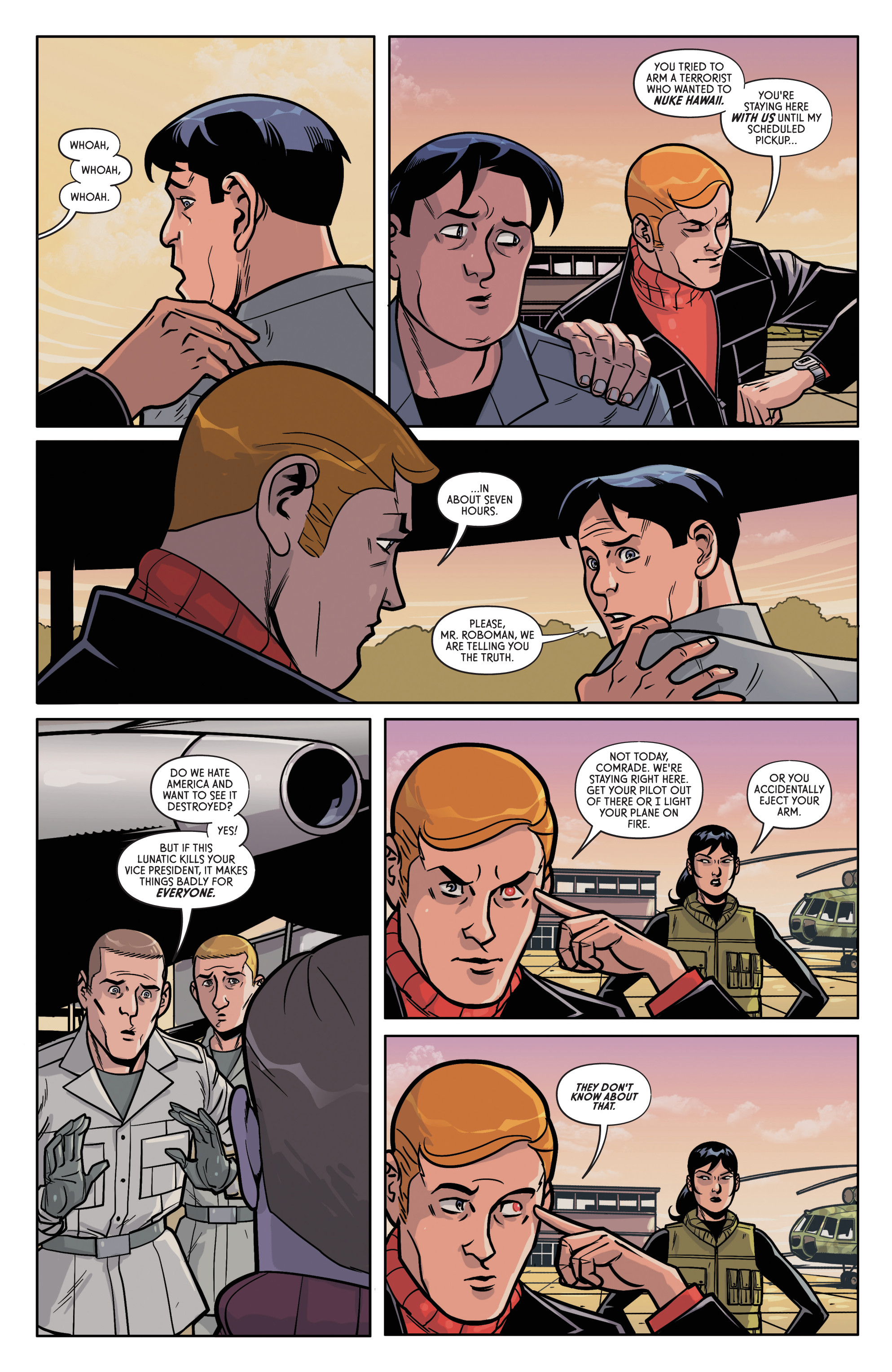 Read online The Six Million Dollar Man comic -  Issue #4 - 16