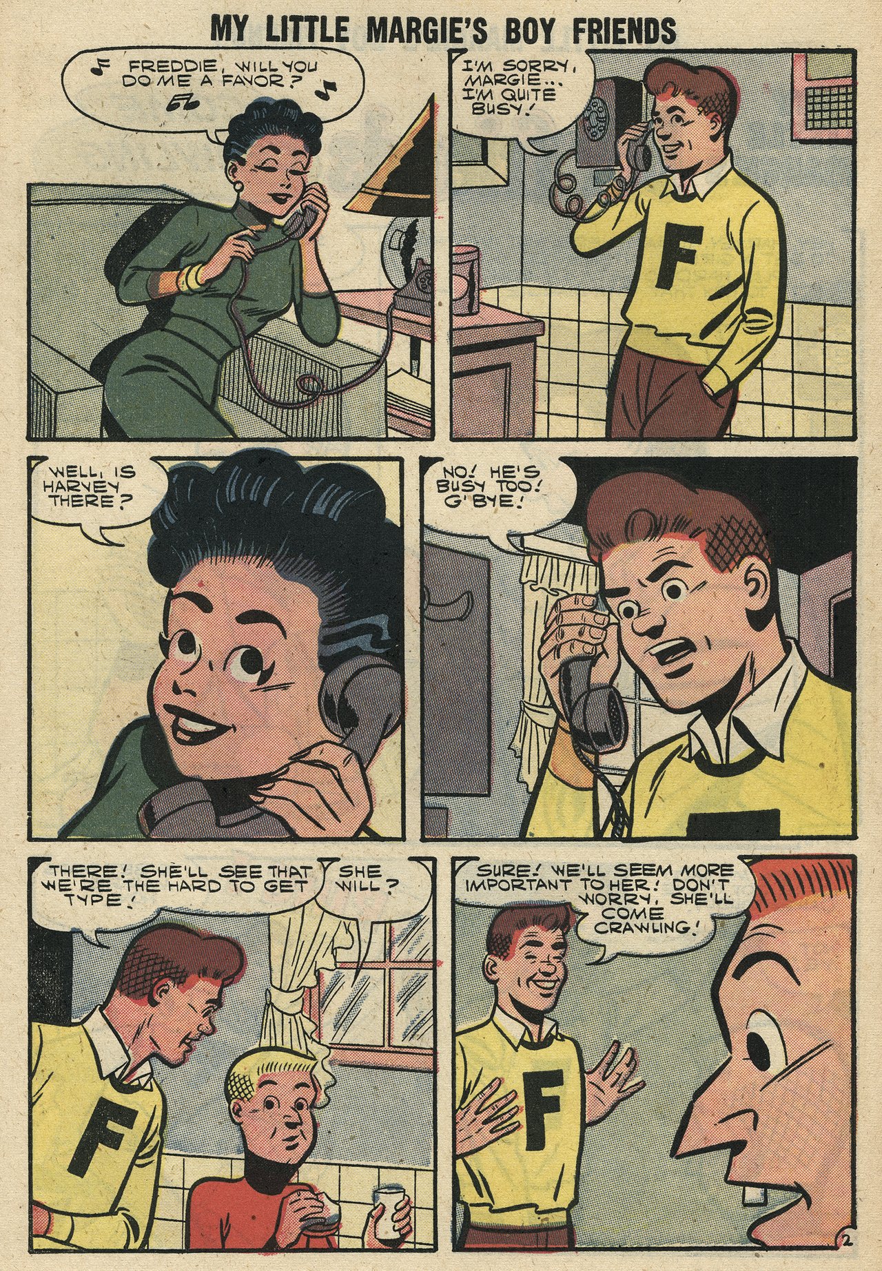 Read online My Little Margie's Boy Friends comic -  Issue #11 - 30