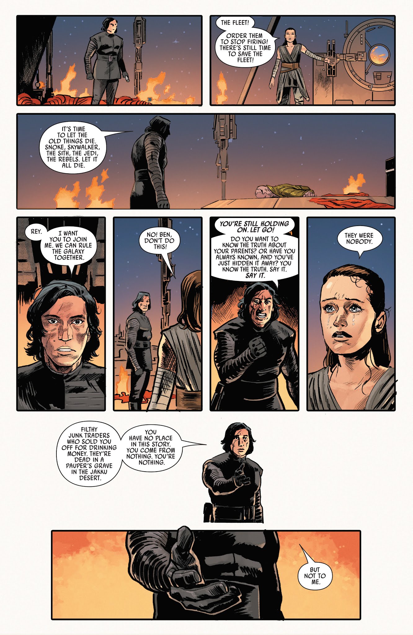 Read online Star Wars: The Last Jedi Adaptation comic -  Issue #5 - 11