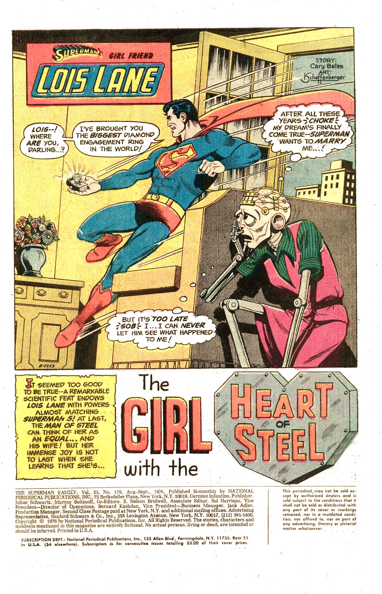Read online The Superman Family comic -  Issue #178 - 3