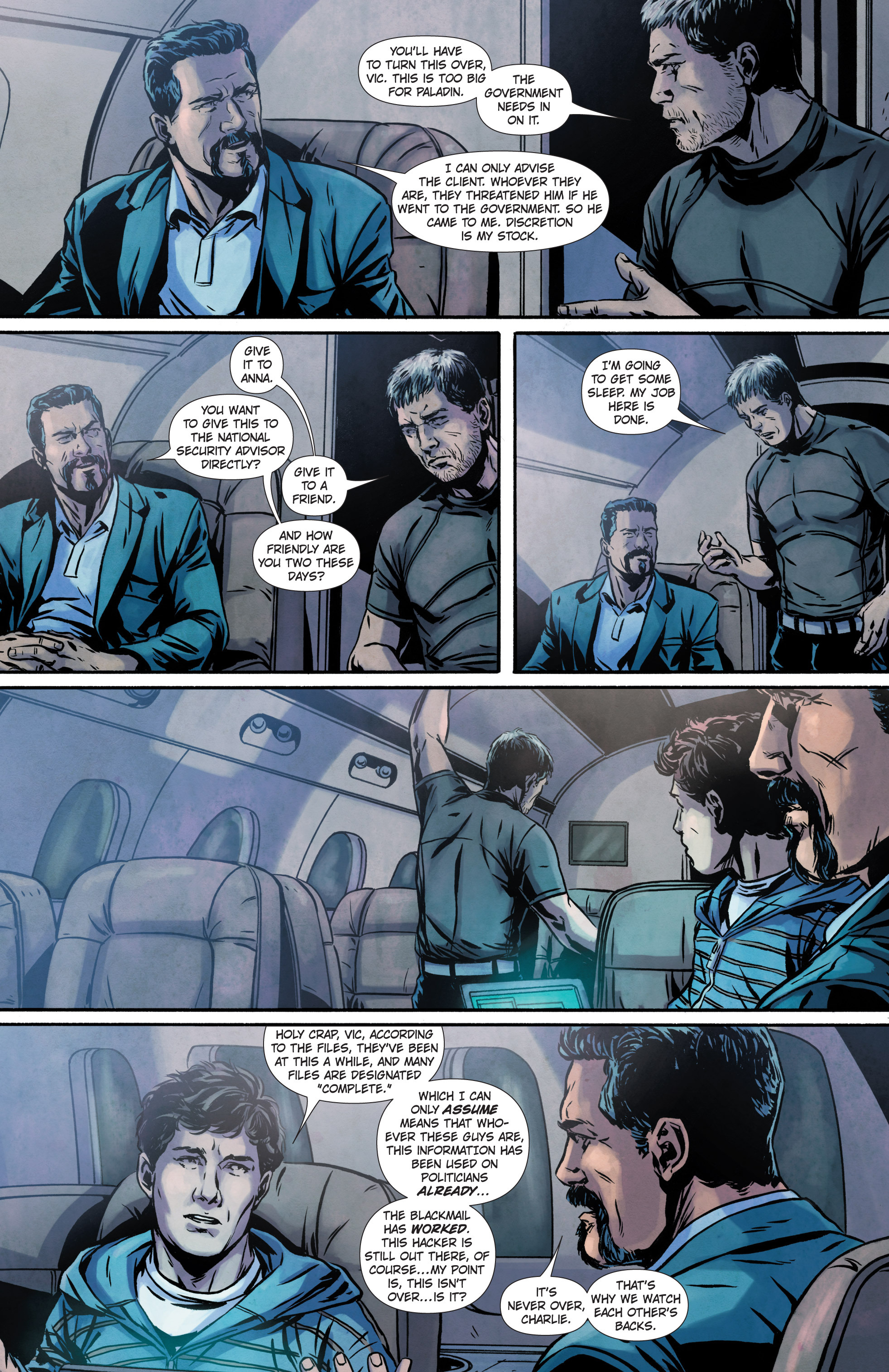 Read online Tom Clancy's Splinter Cell: Echoes comic -  Issue #1 - 23