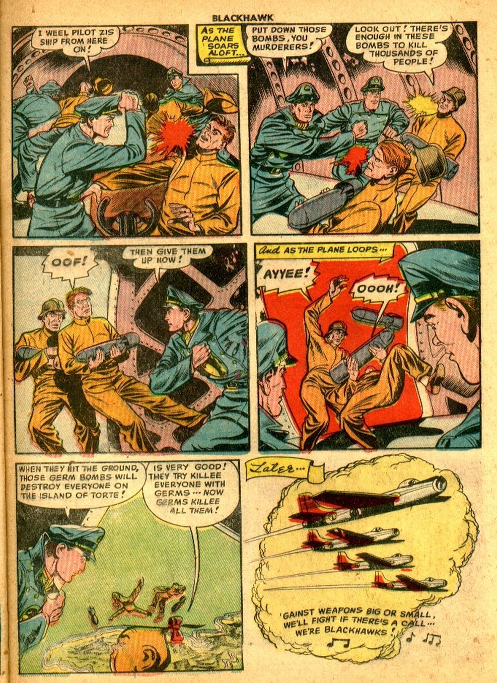 Read online Blackhawk (1957) comic -  Issue #28 - 13