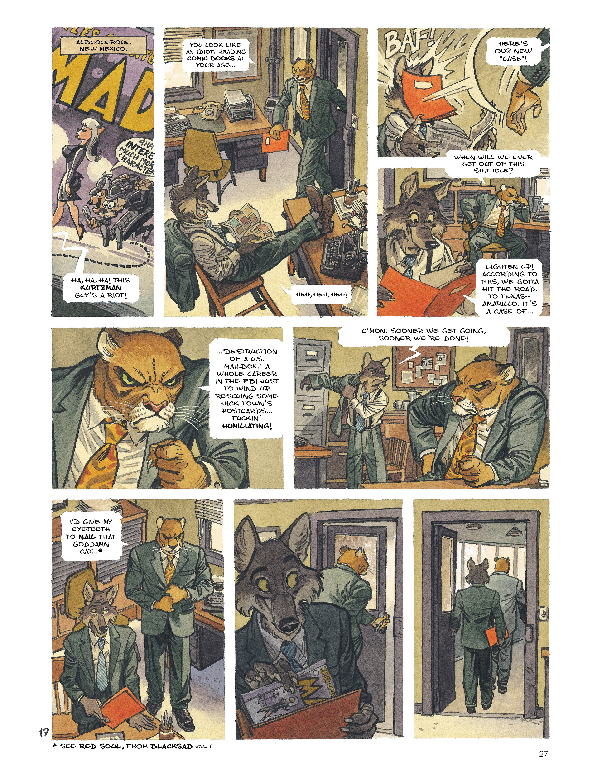 Read online Blacksad: Amarillo comic -  Issue # Full - 26