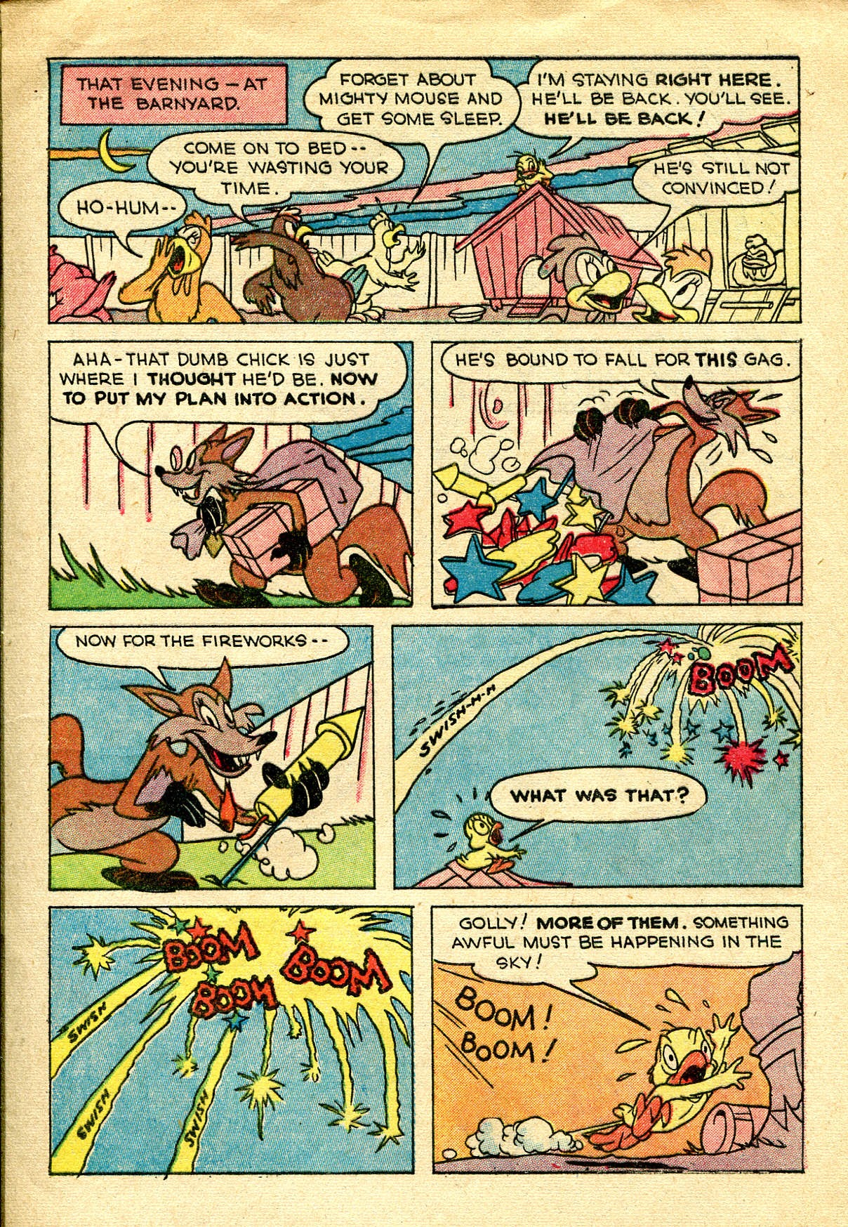 Read online Paul Terry's Mighty Mouse Comics comic -  Issue #10 - 13