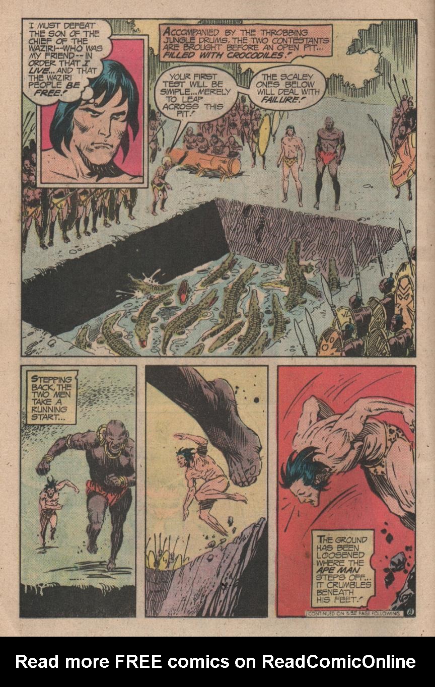 Read online Tarzan (1972) comic -  Issue #239 - 9