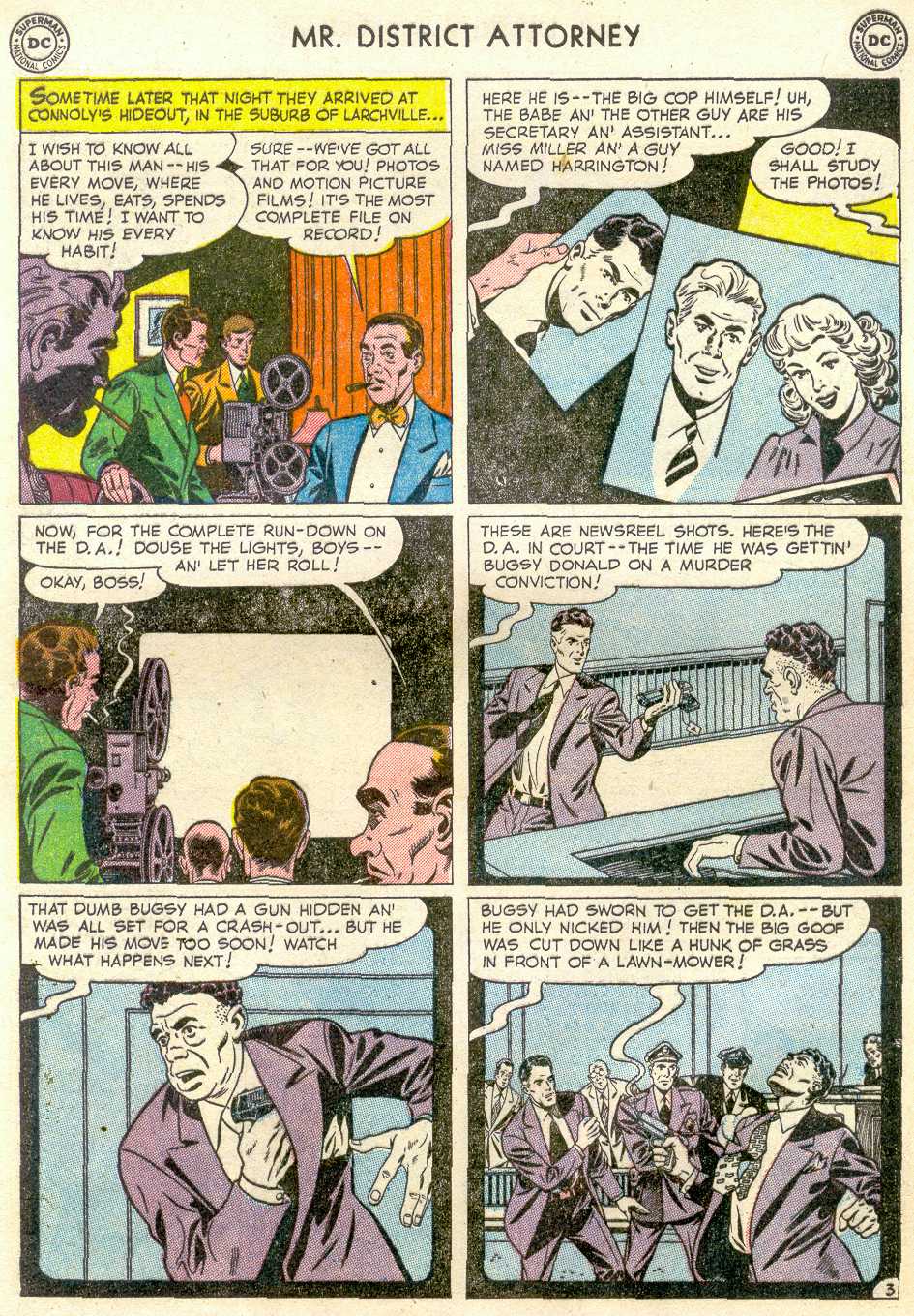 Read online Mr. District Attorney comic -  Issue #22 - 5
