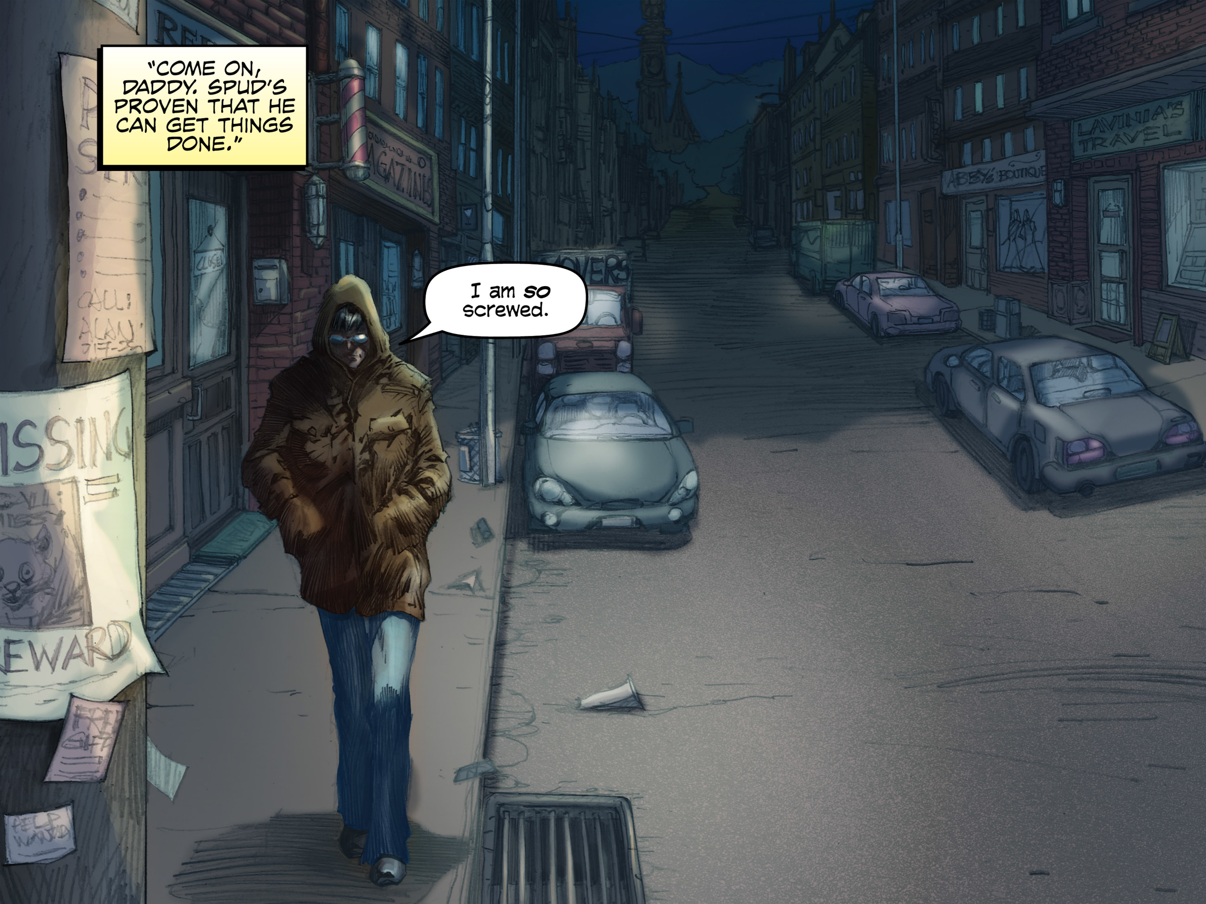 Read online Over My Dead Body (2014) comic -  Issue # Full - 4