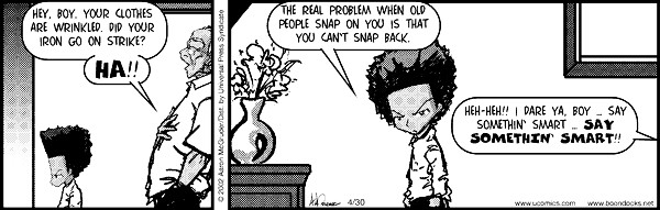 Read online The Boondocks Collection comic -  Issue # Year 2002 - 120