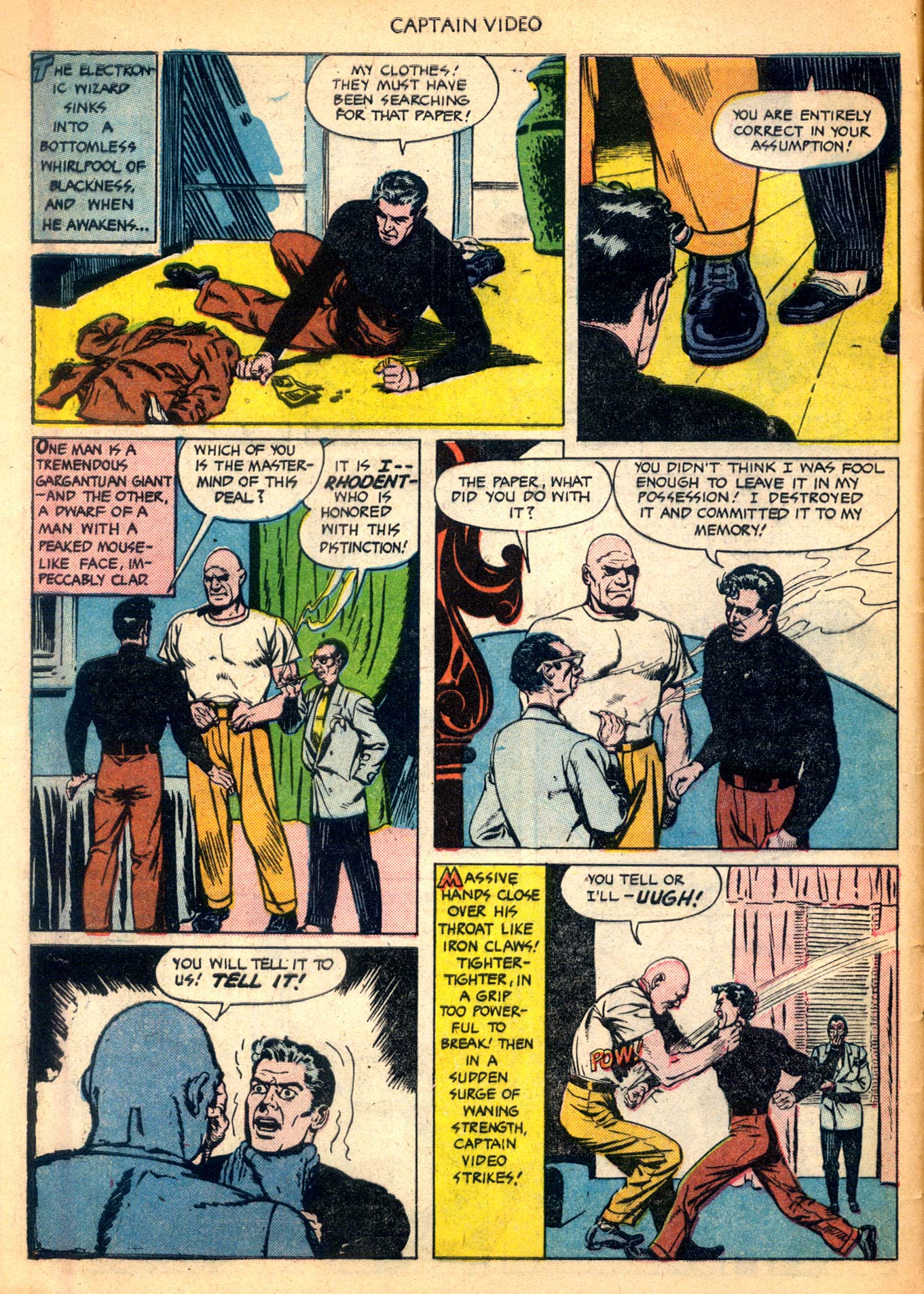 Read online Captain Video comic -  Issue #4 - 8