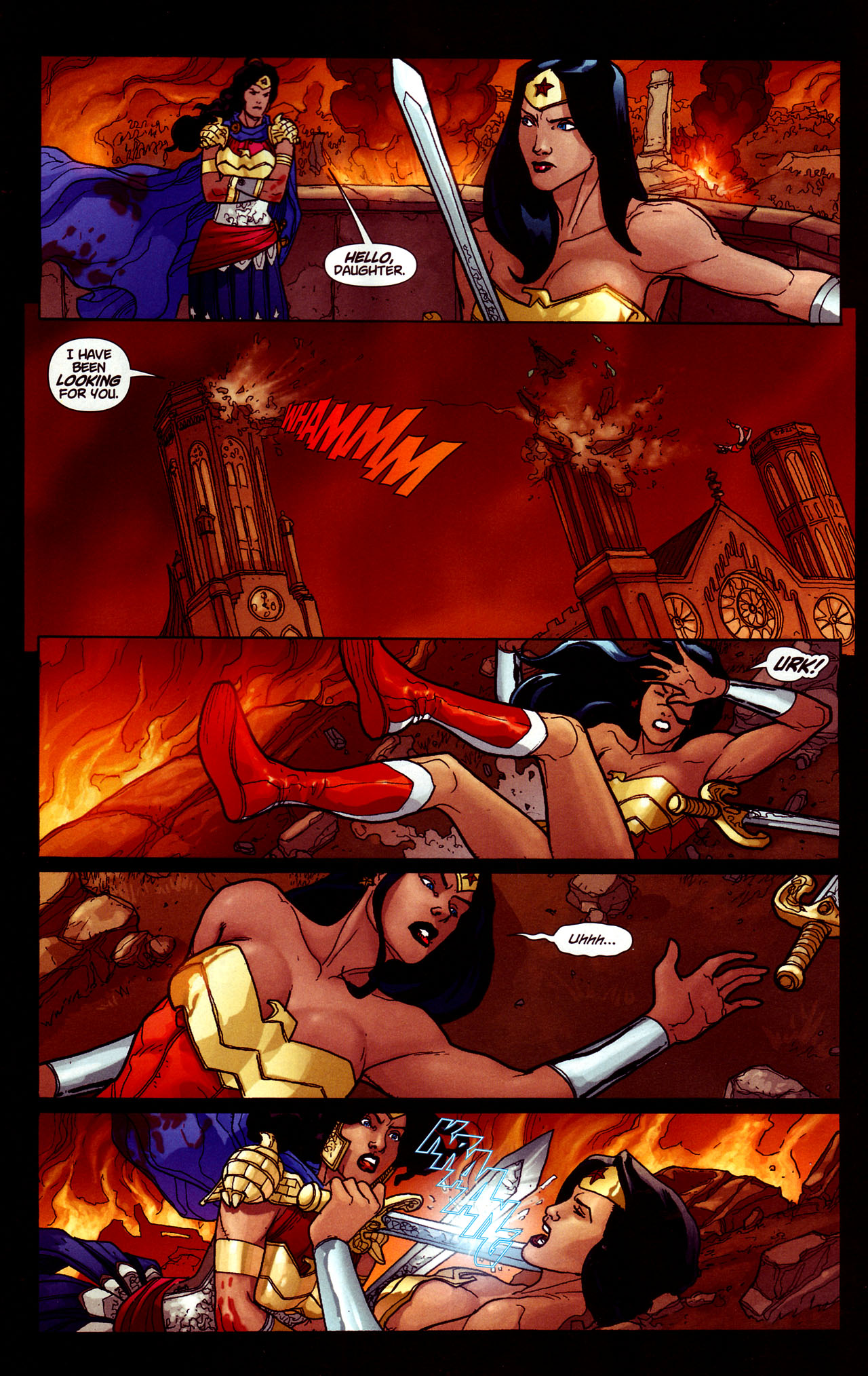 Read online Amazons Attack comic -  Issue #6 - 6