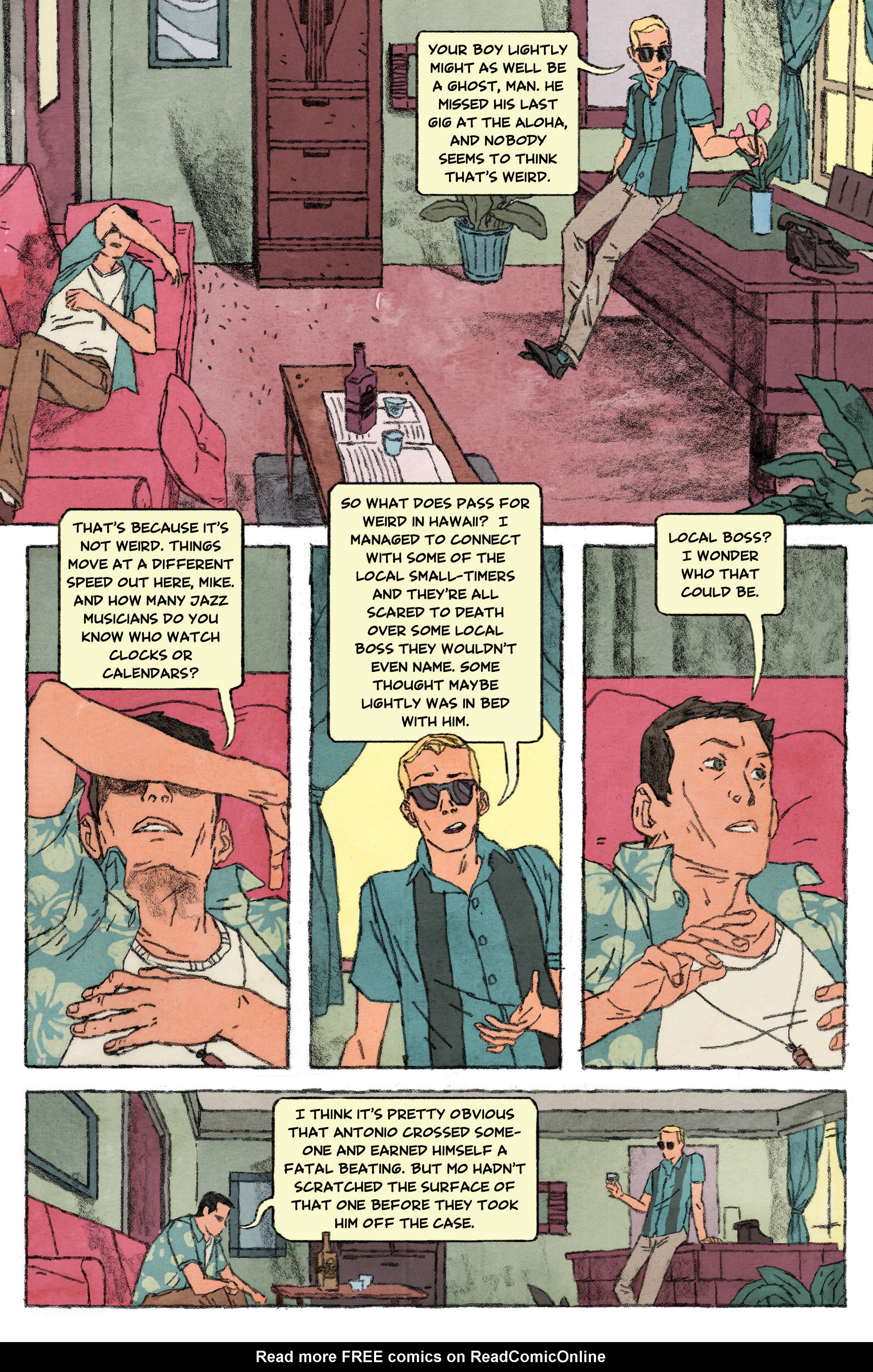 Read online Aloha, Hawaiian Dick comic -  Issue #4 - 4