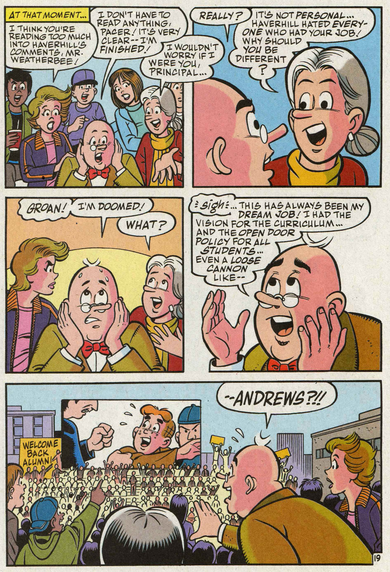 Read online Archie (1960) comic -  Issue #588 - 20