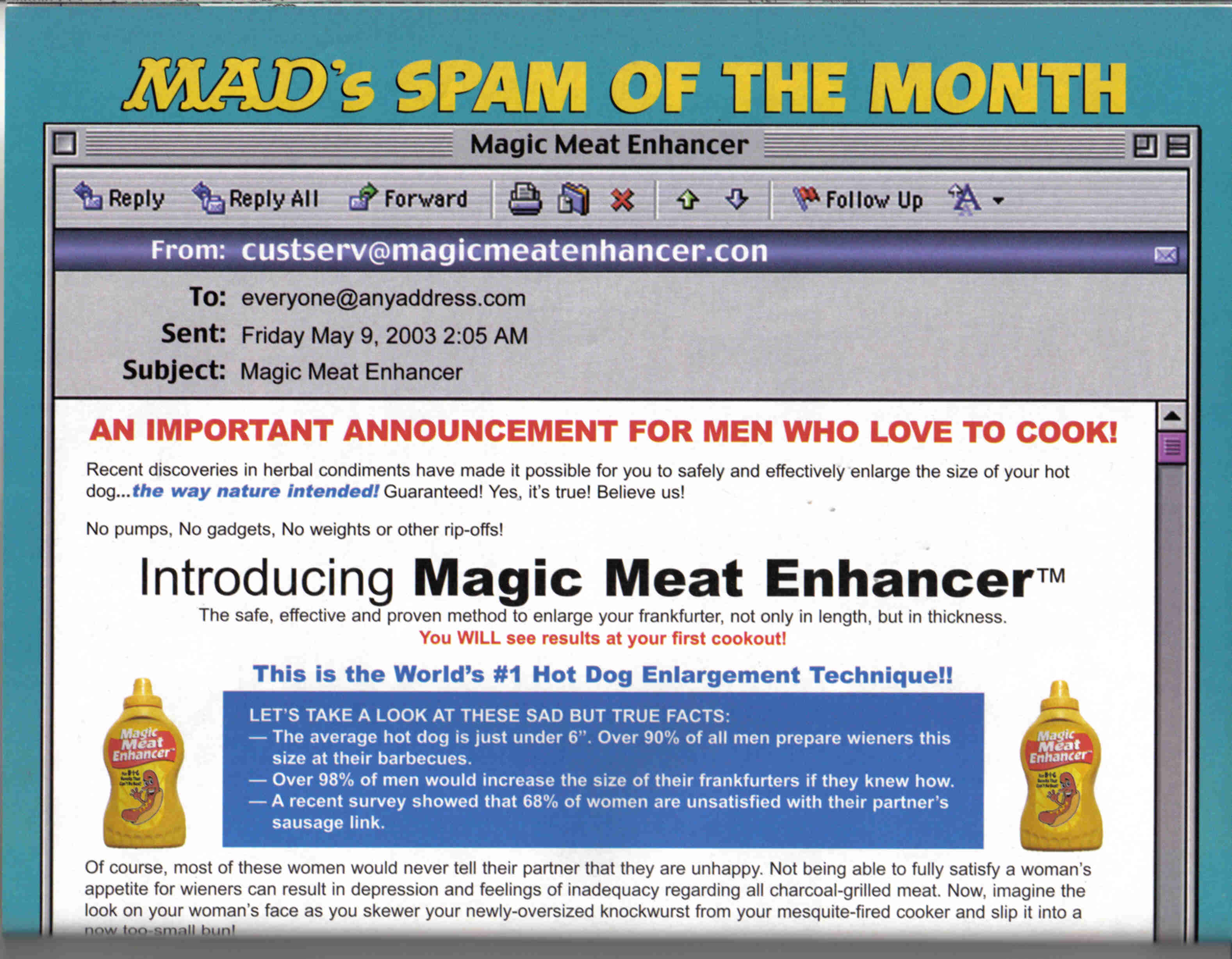 Read online MAD comic -  Issue #430 - 46