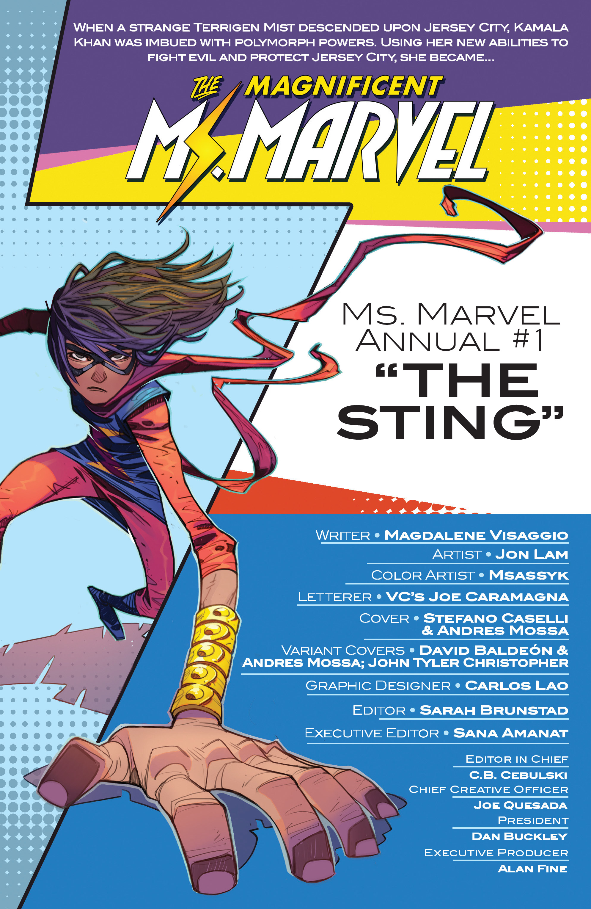 Read online Magnificent Ms. Marvel comic -  Issue # Annual 1 - 2