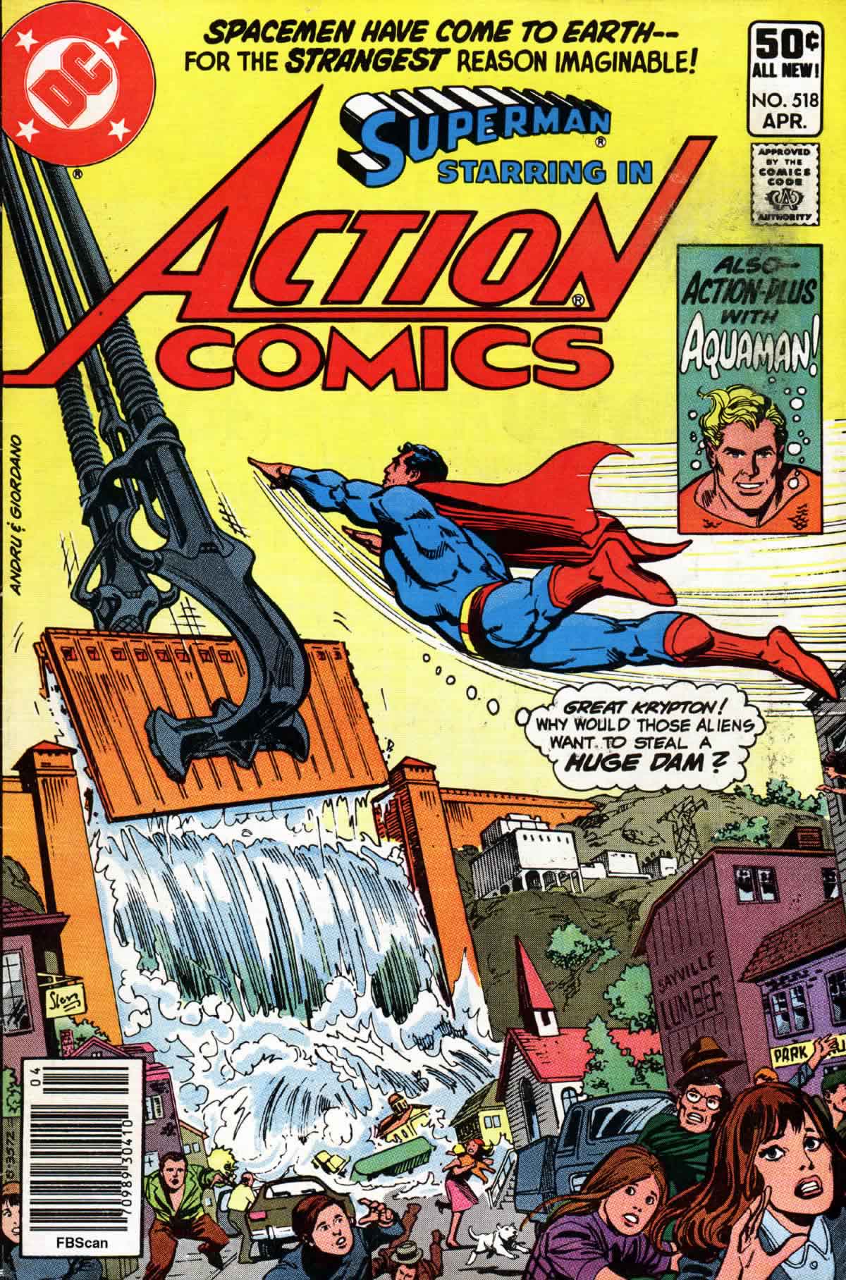Read online Action Comics (1938) comic -  Issue #518 - 1
