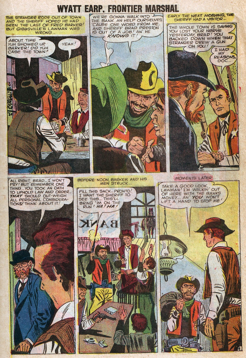 Read online Wyatt Earp Frontier Marshal comic -  Issue #21 - 24