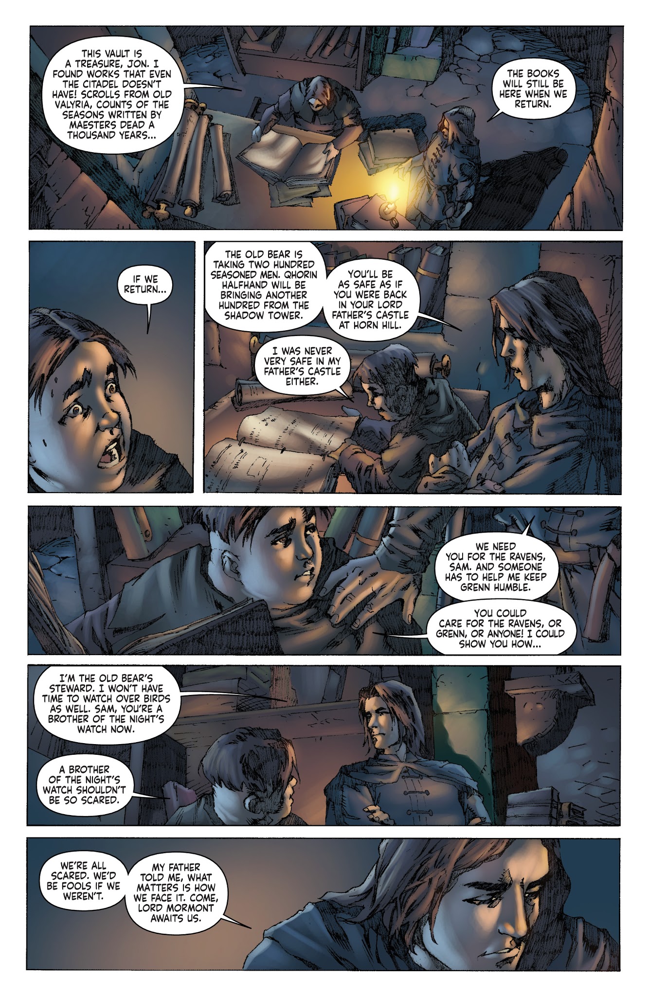 Read online A Clash of Kings comic -  Issue #3 - 5