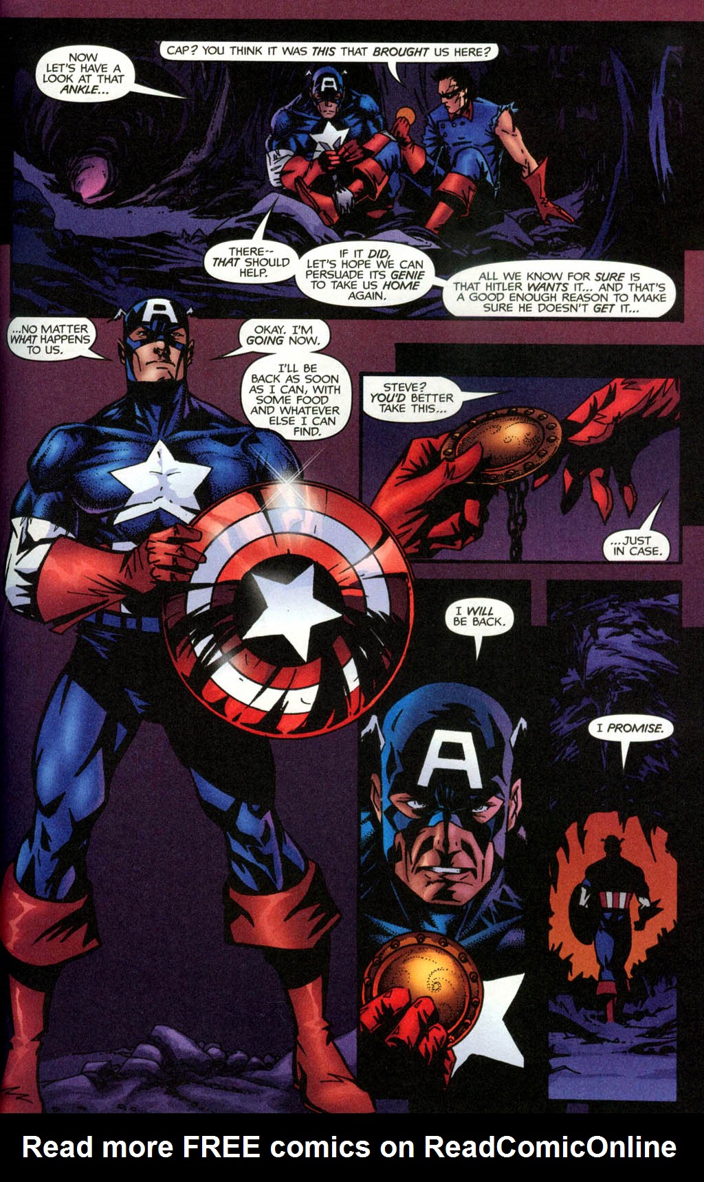 Read online Captain America/Nick Fury: The Otherworld War comic -  Issue # Full - 34