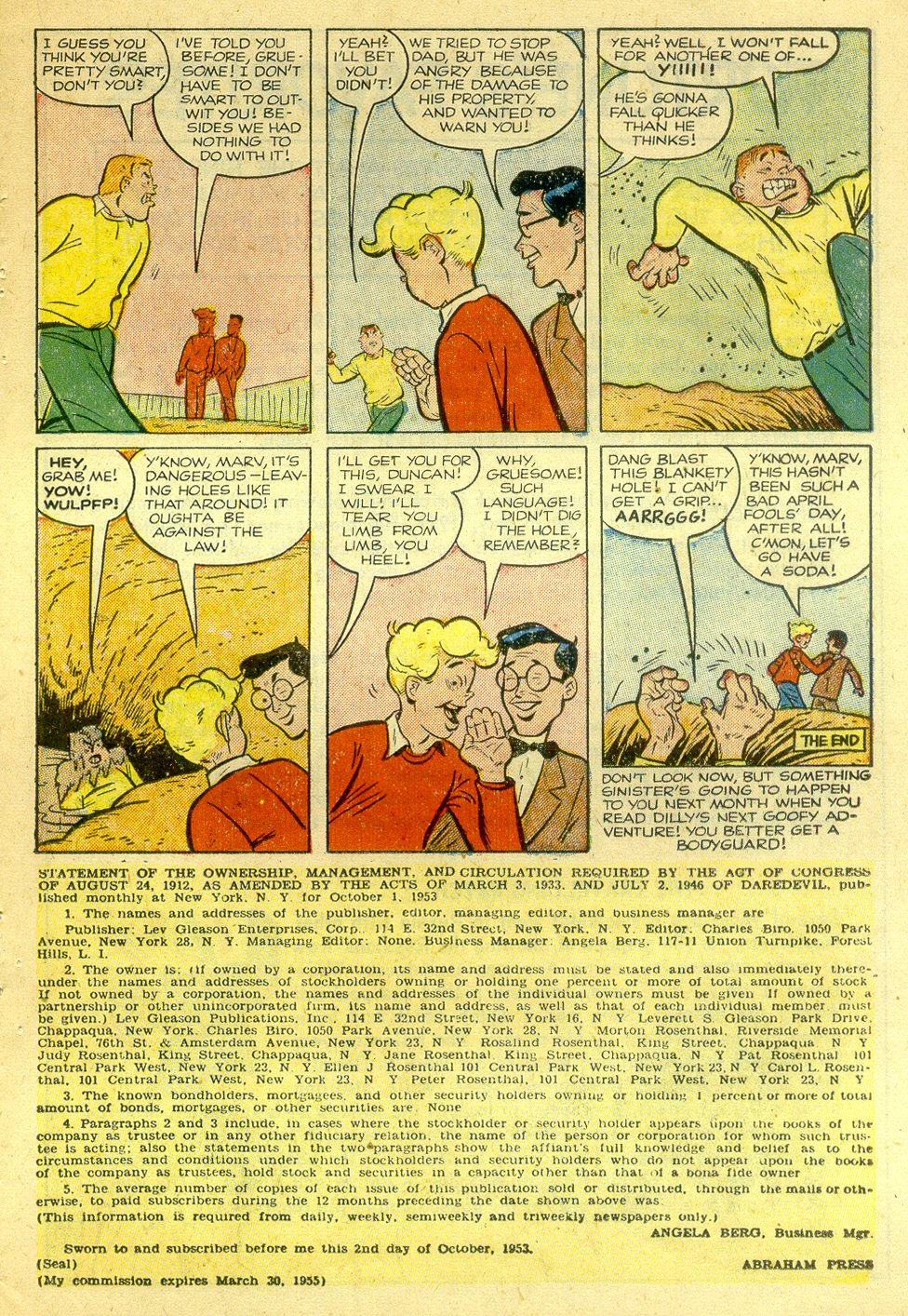Read online Daredevil (1941) comic -  Issue #109 - 15