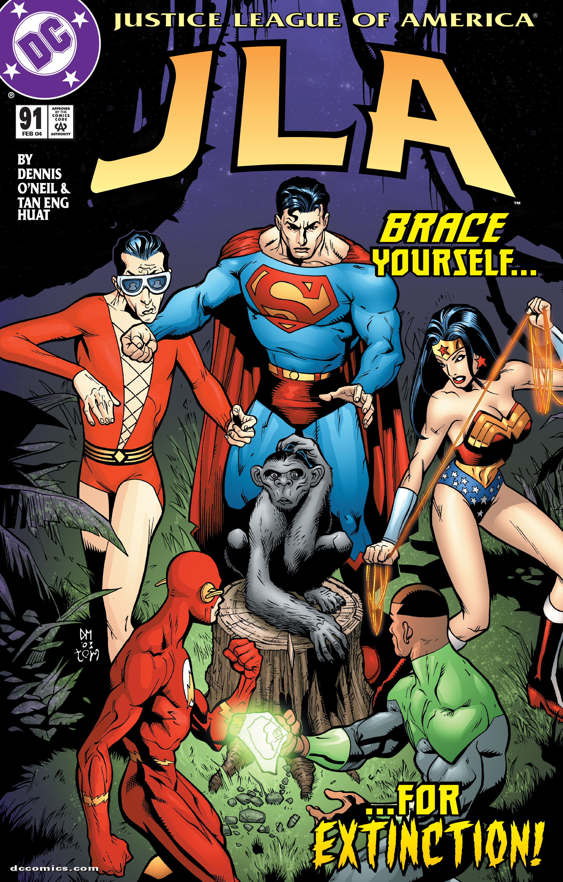 Read online JLA (1997) comic -  Issue #91 - 1