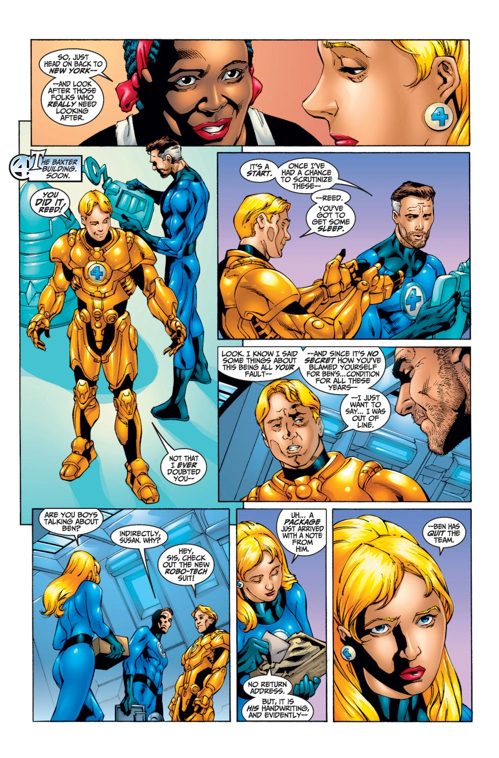 Read online Fantastic Four (1998) comic -  Issue #45 - 9