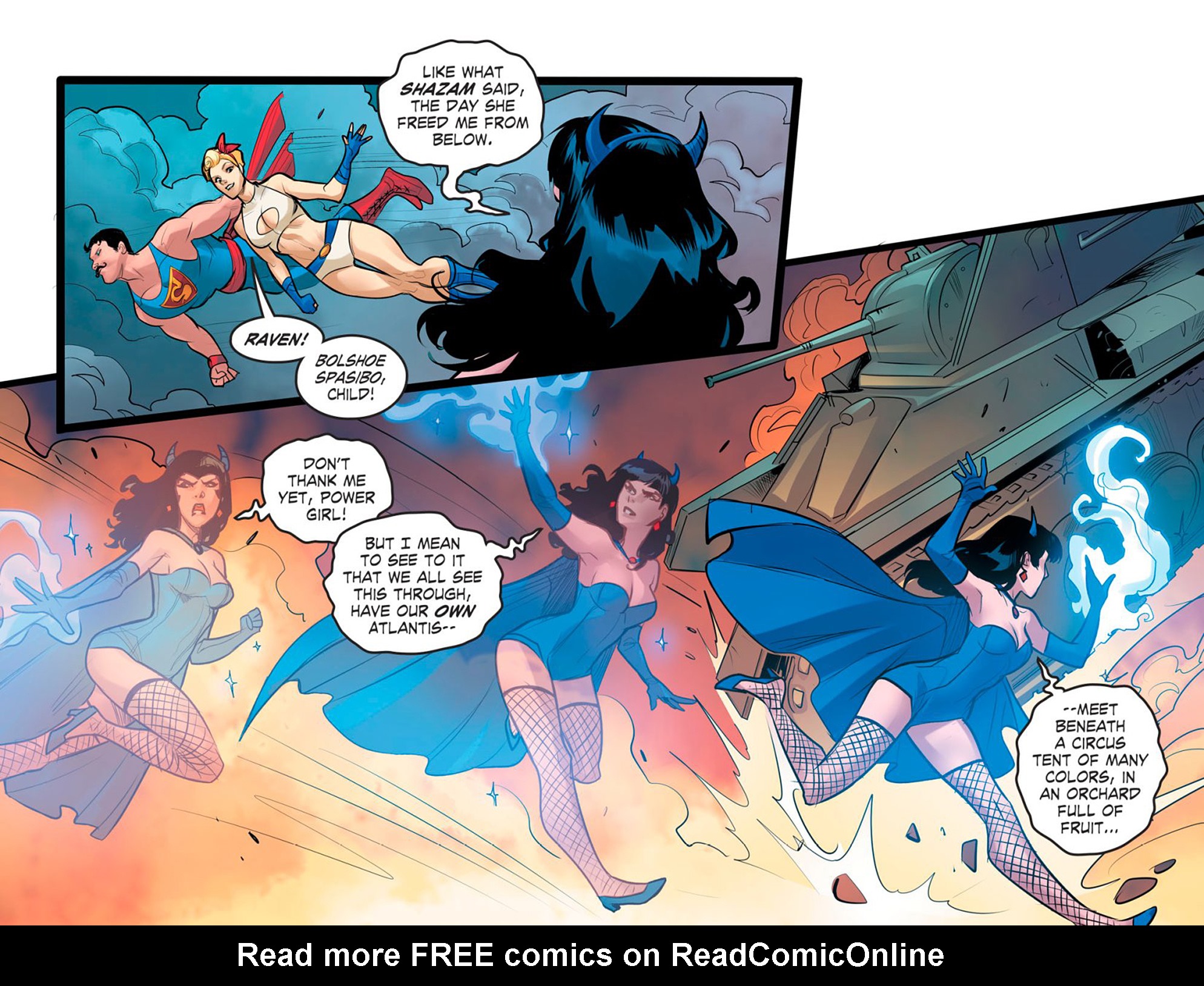 Read online DC Comics: Bombshells comic -  Issue #95 - 22