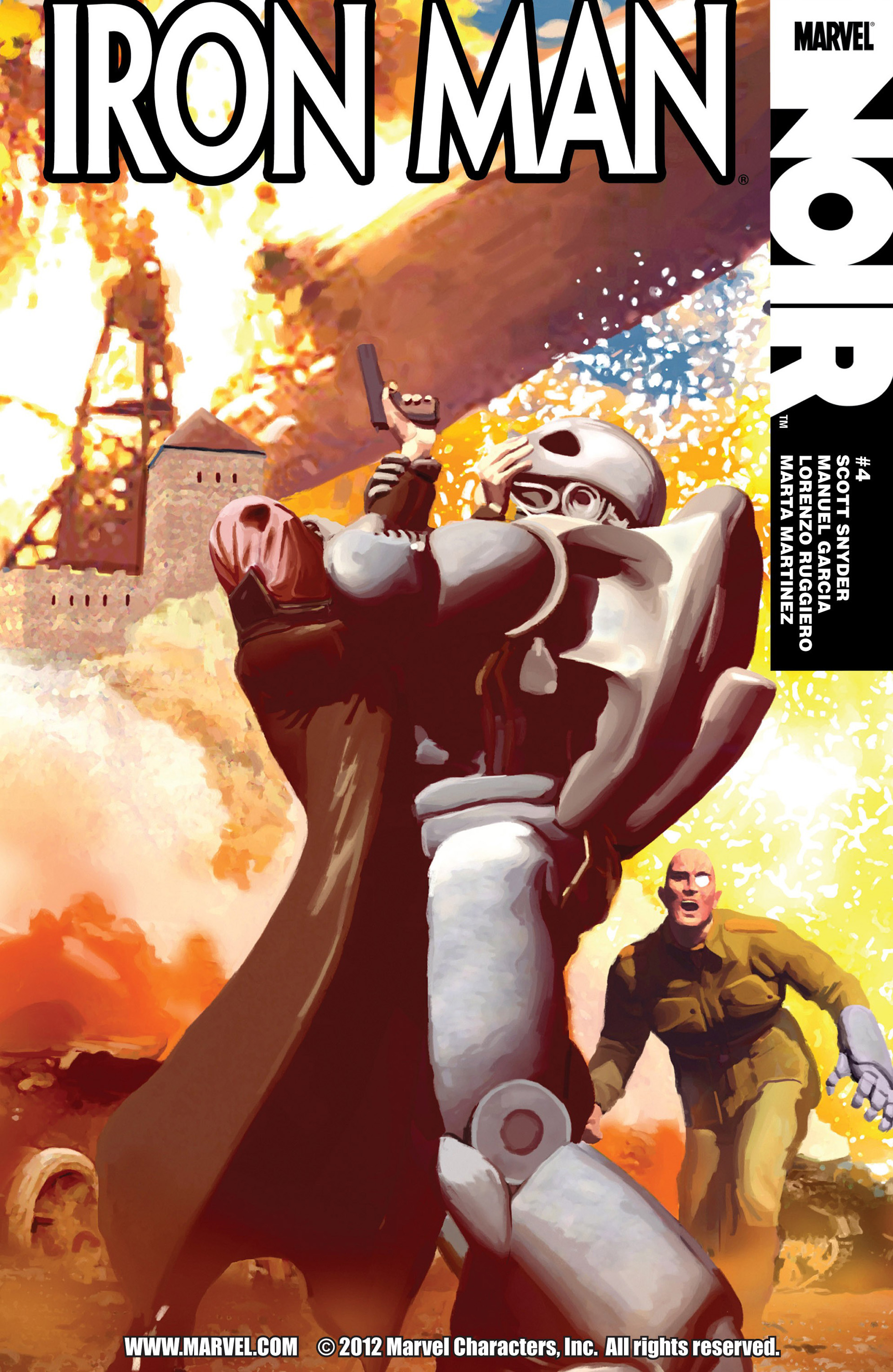 Read online Iron Man Noir comic -  Issue #4 - 1