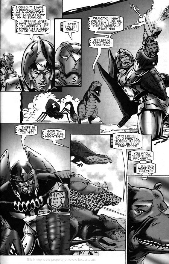 Read online Tales From the Beast Wars Transformers comic -  Issue # Full - 17