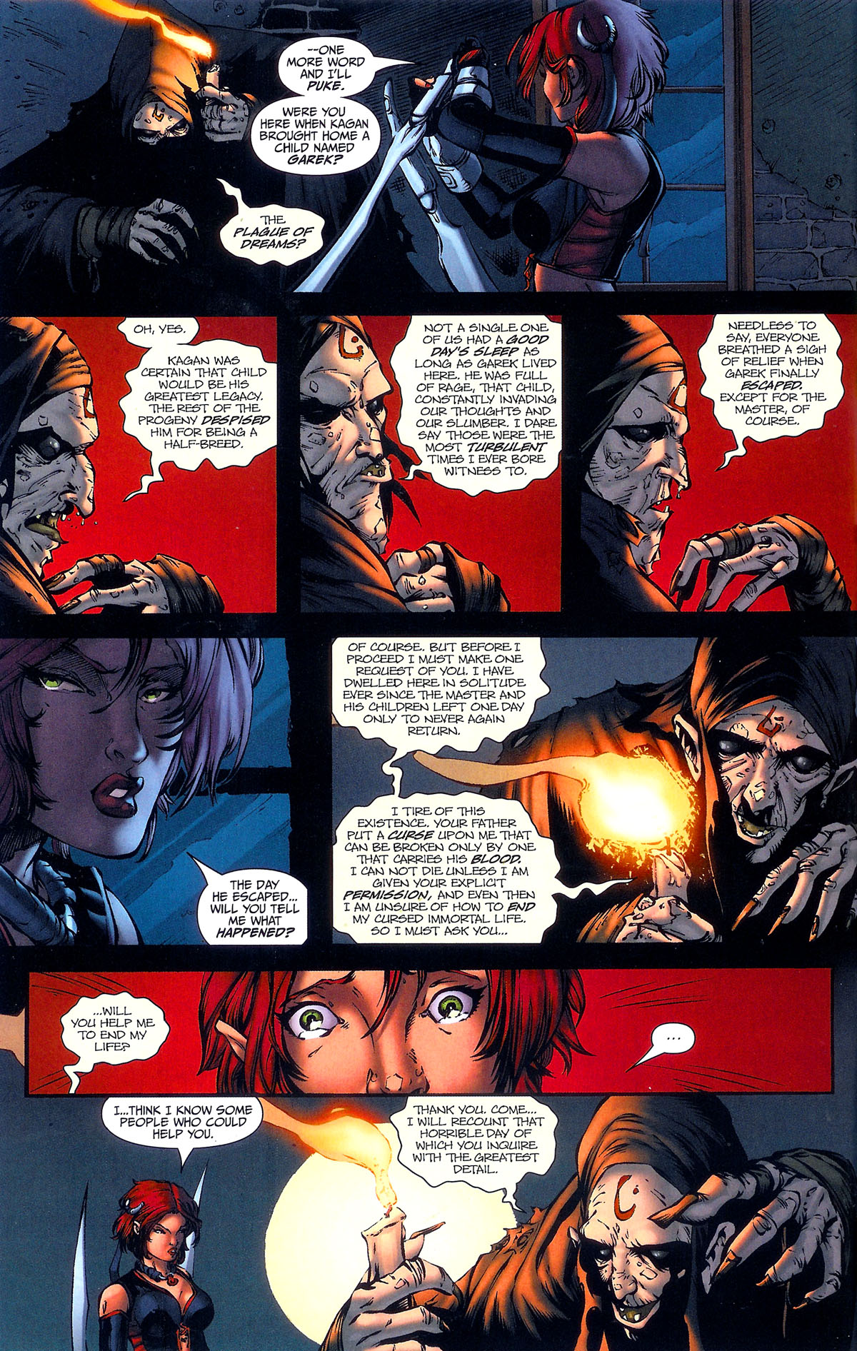 Read online BloodRayne: Plague of Dreams comic -  Issue #2 - 13