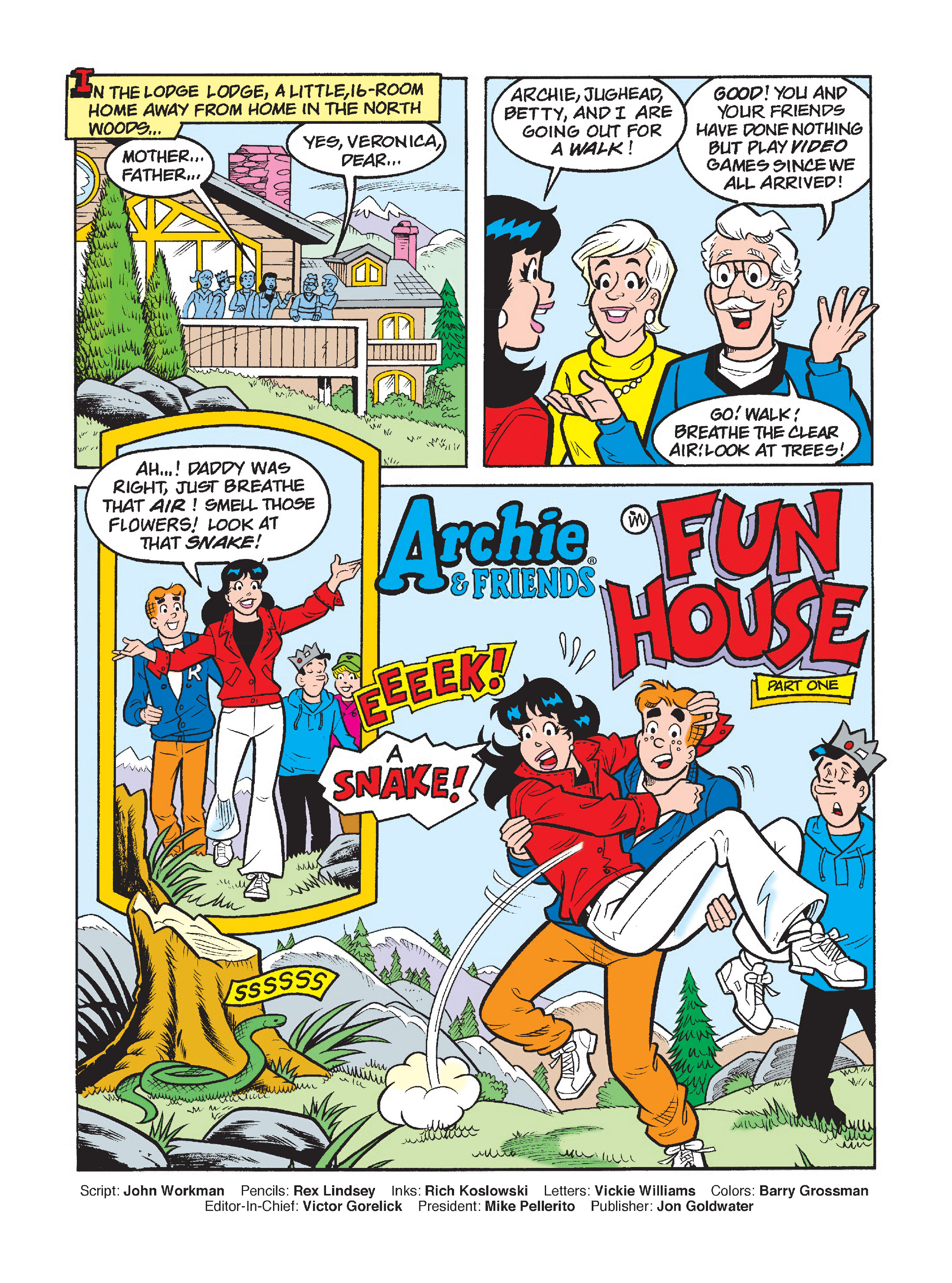 Read online Archie's Funhouse Double Digest comic -  Issue #1 - 2