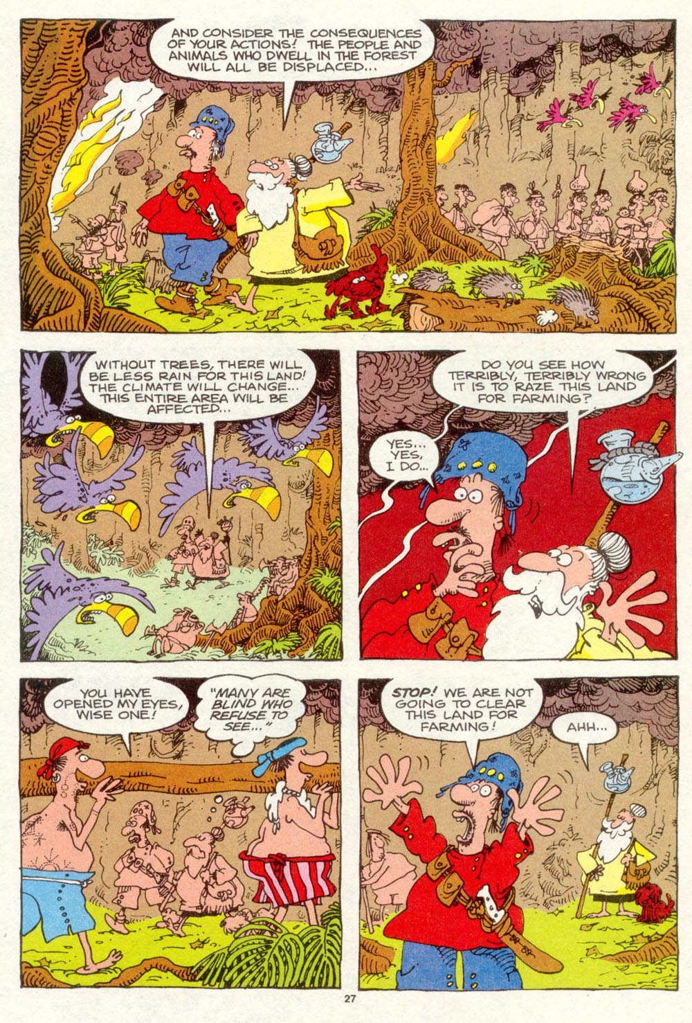 Read online Sergio Aragonés Groo the Wanderer comic -  Issue #93 - 28