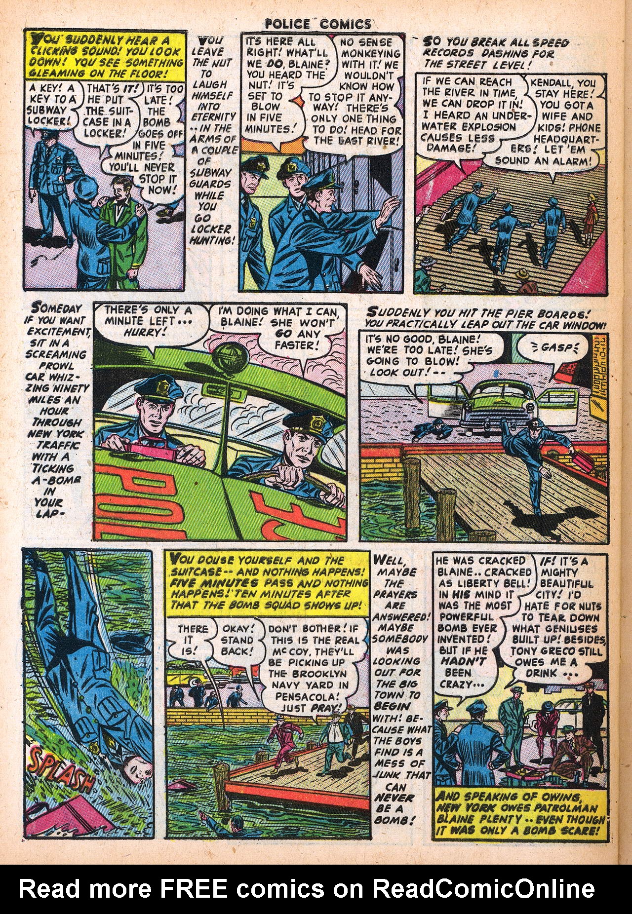Read online Police Comics comic -  Issue #123 - 32
