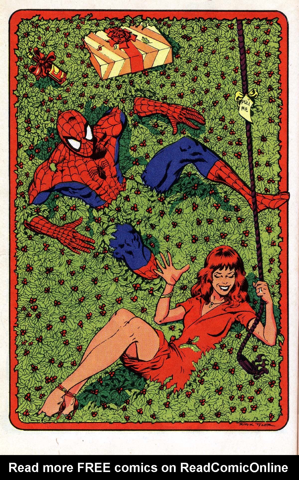 Read online Marvel Holiday Special (1991) comic -  Issue #1991 - 69