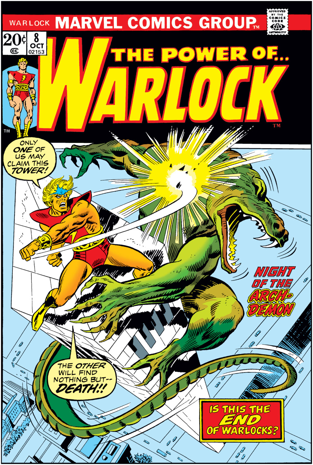 Read online Warlock (1972) comic -  Issue #8 - 1