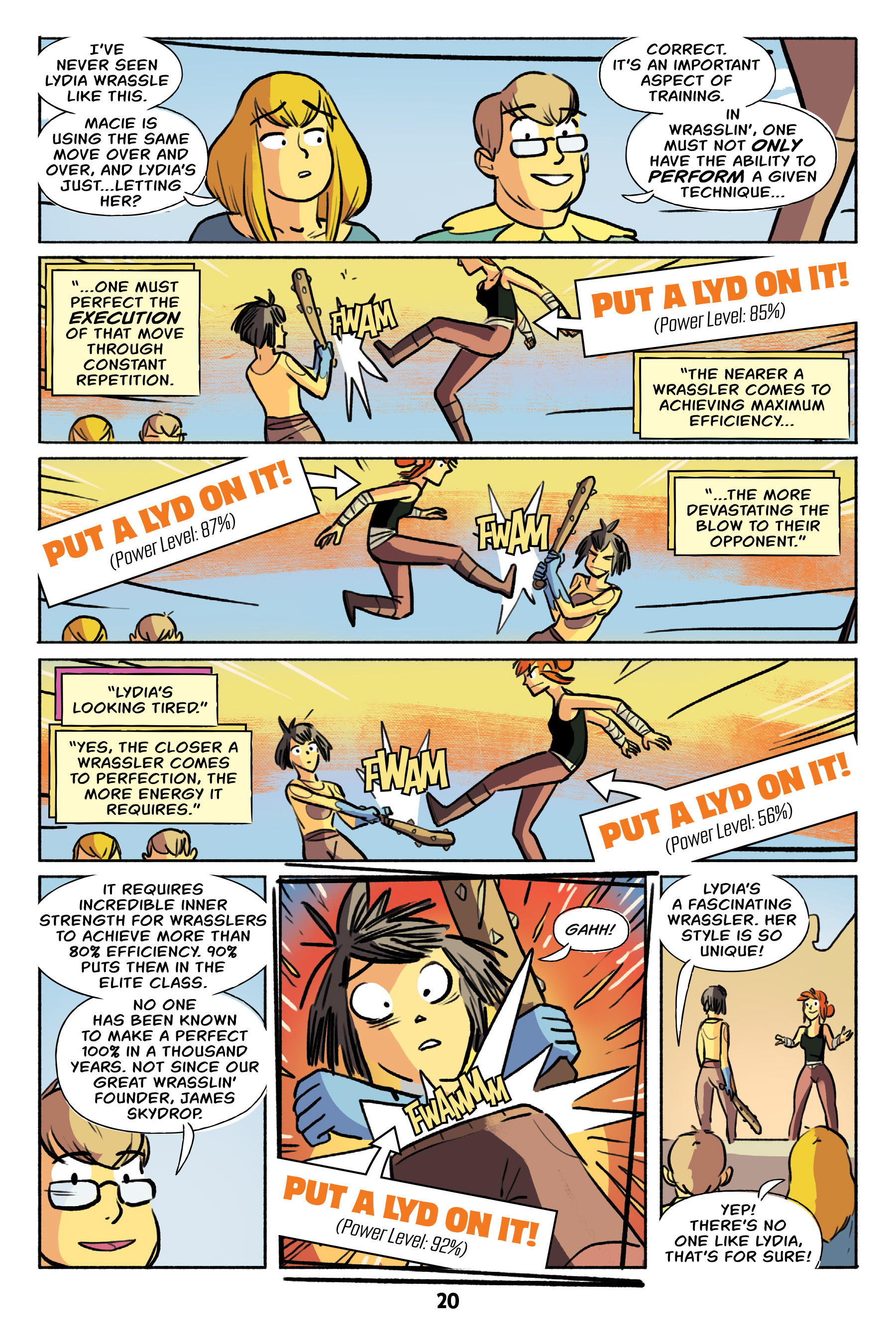 Read online Wrassle Castle comic -  Issue #2 - 20