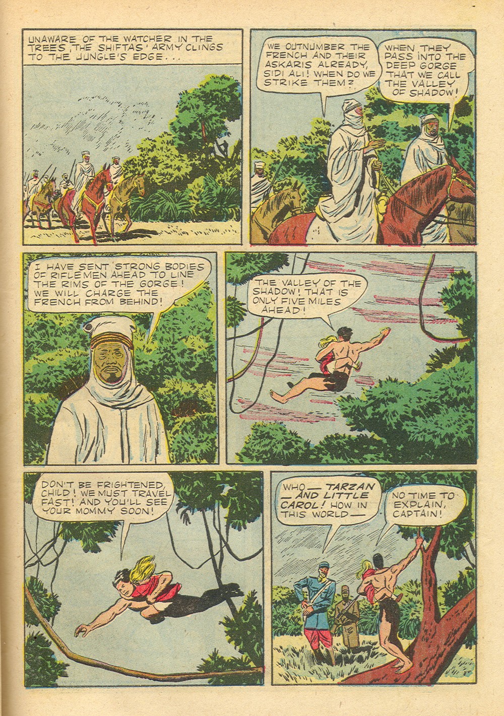 Read online Tarzan (1948) comic -  Issue #23 - 39