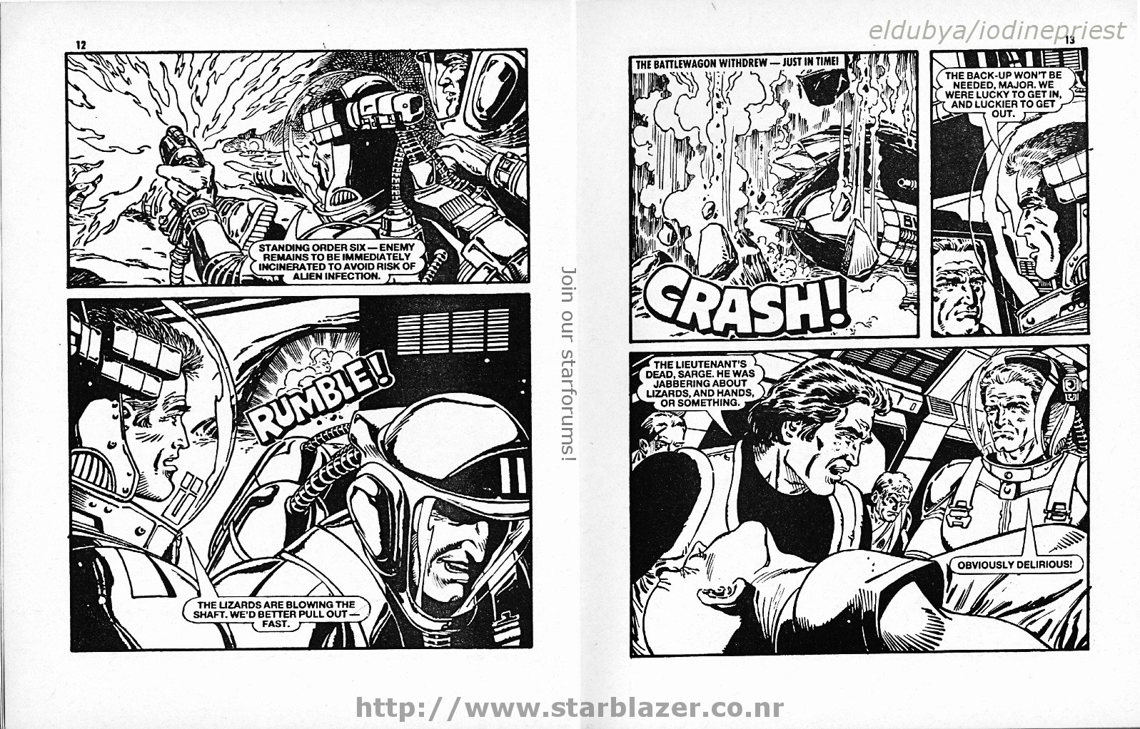 Read online Starblazer comic -  Issue #206 - 8