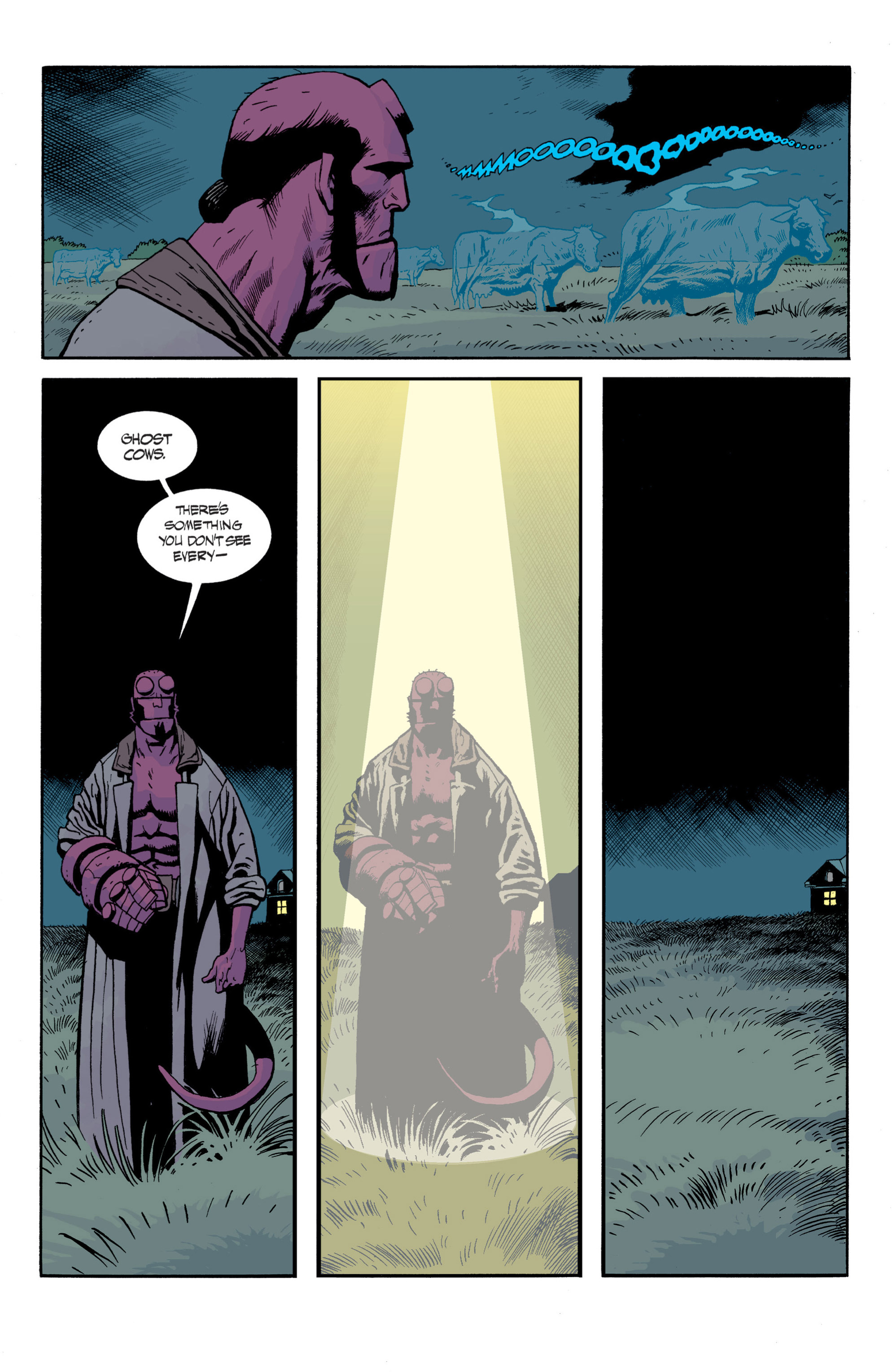 Read online Hellboy comic -  Issue #11 - 163
