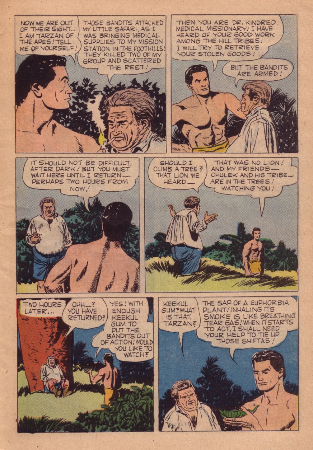 Read online Tarzan (1948) comic -  Issue #109 - 7