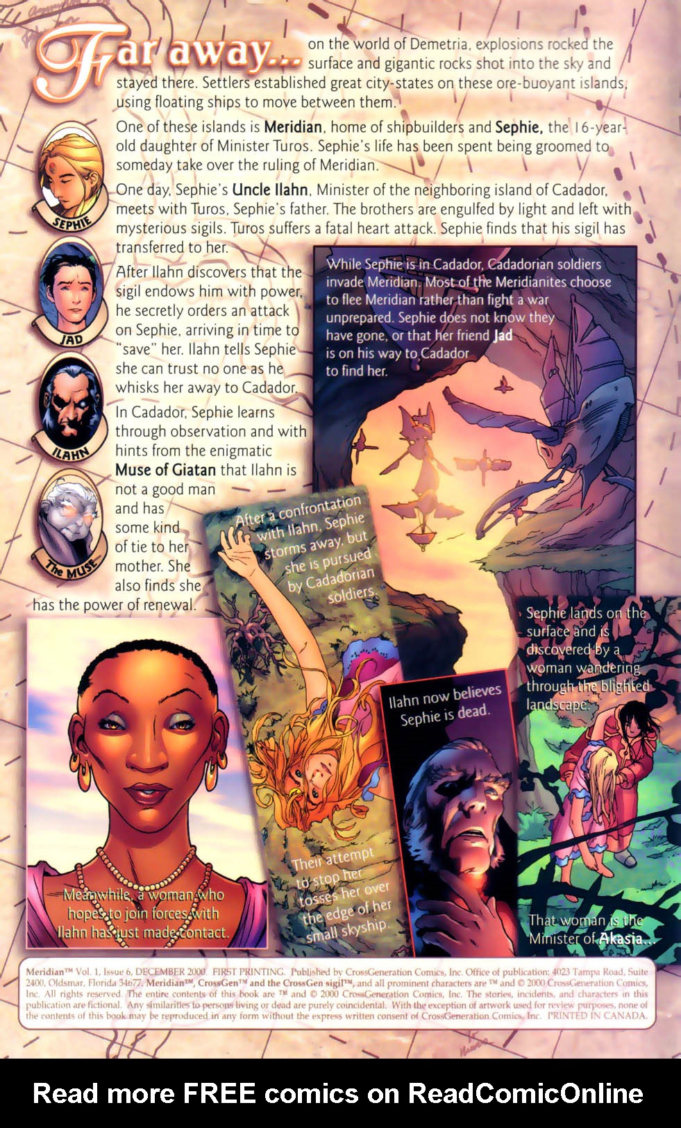 Read online Meridian comic -  Issue #6 - 4